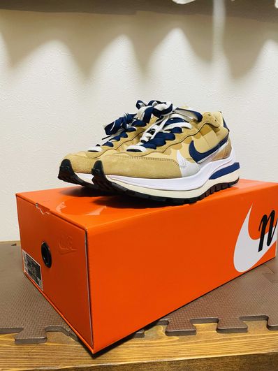 Sacai × Nike Vapor Waffle "Sesame And Blue Void"