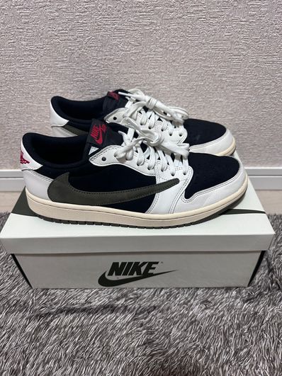 Travis Scott × Nike Women's Air Jordan 1 Low OG "Medium Olive"