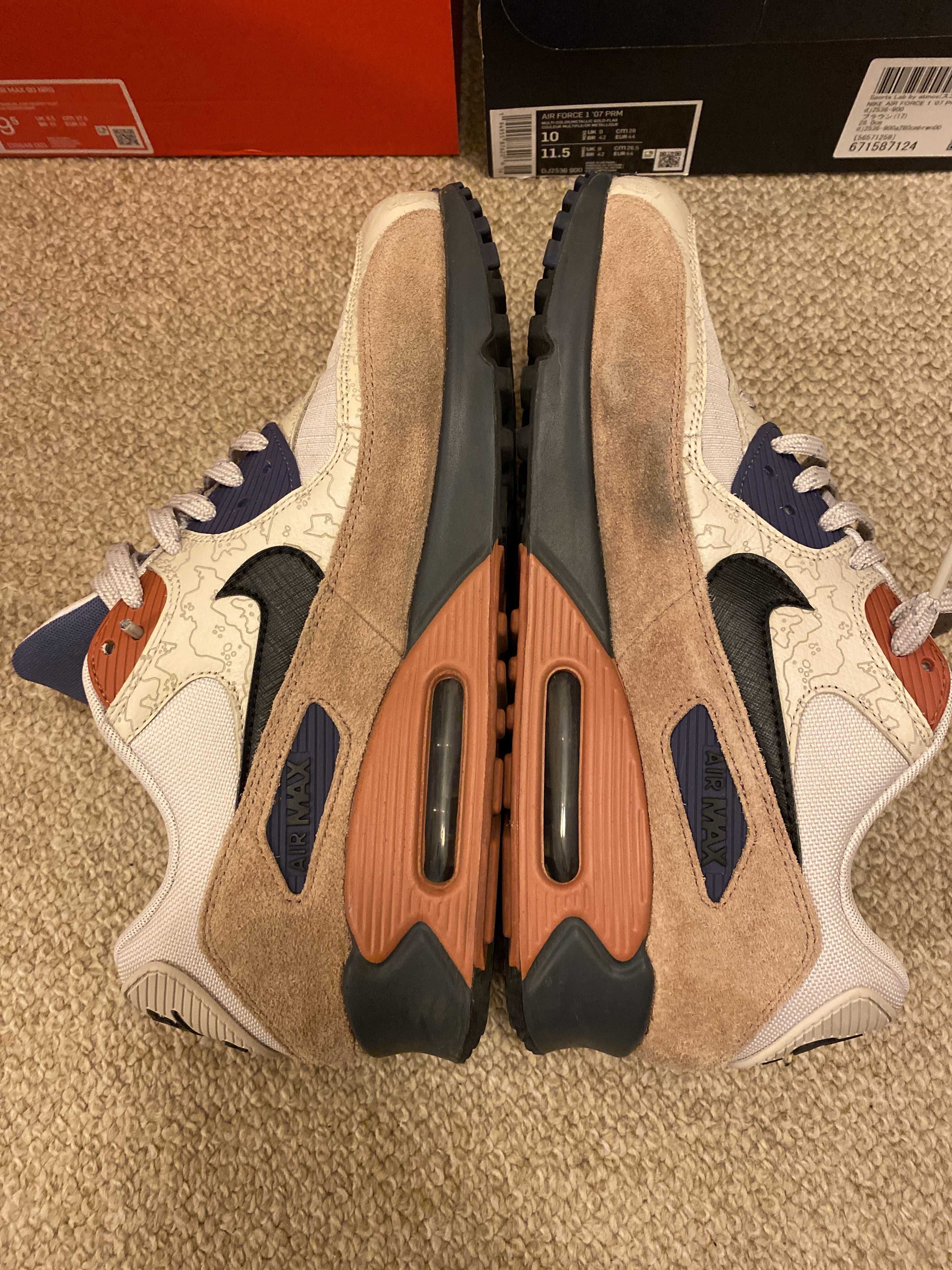 NIKE AIR MAX 90 DESERT SAND/BLACK