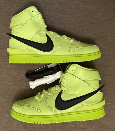 AMBUSH × NIKE DUNK HIGH "FLASH LIME"