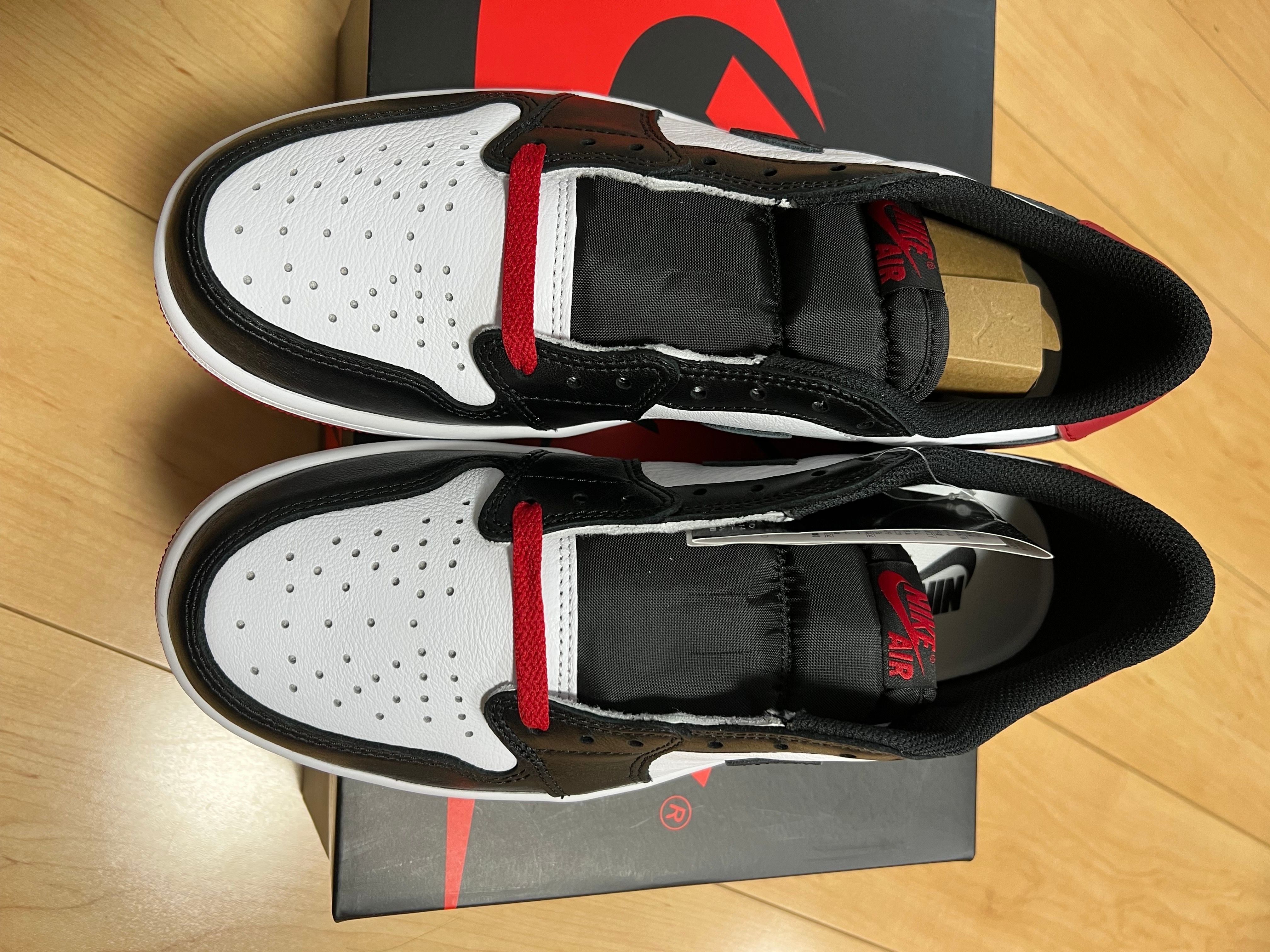 Nike Air Jordan 1 Retro Low OG "Black Toe"