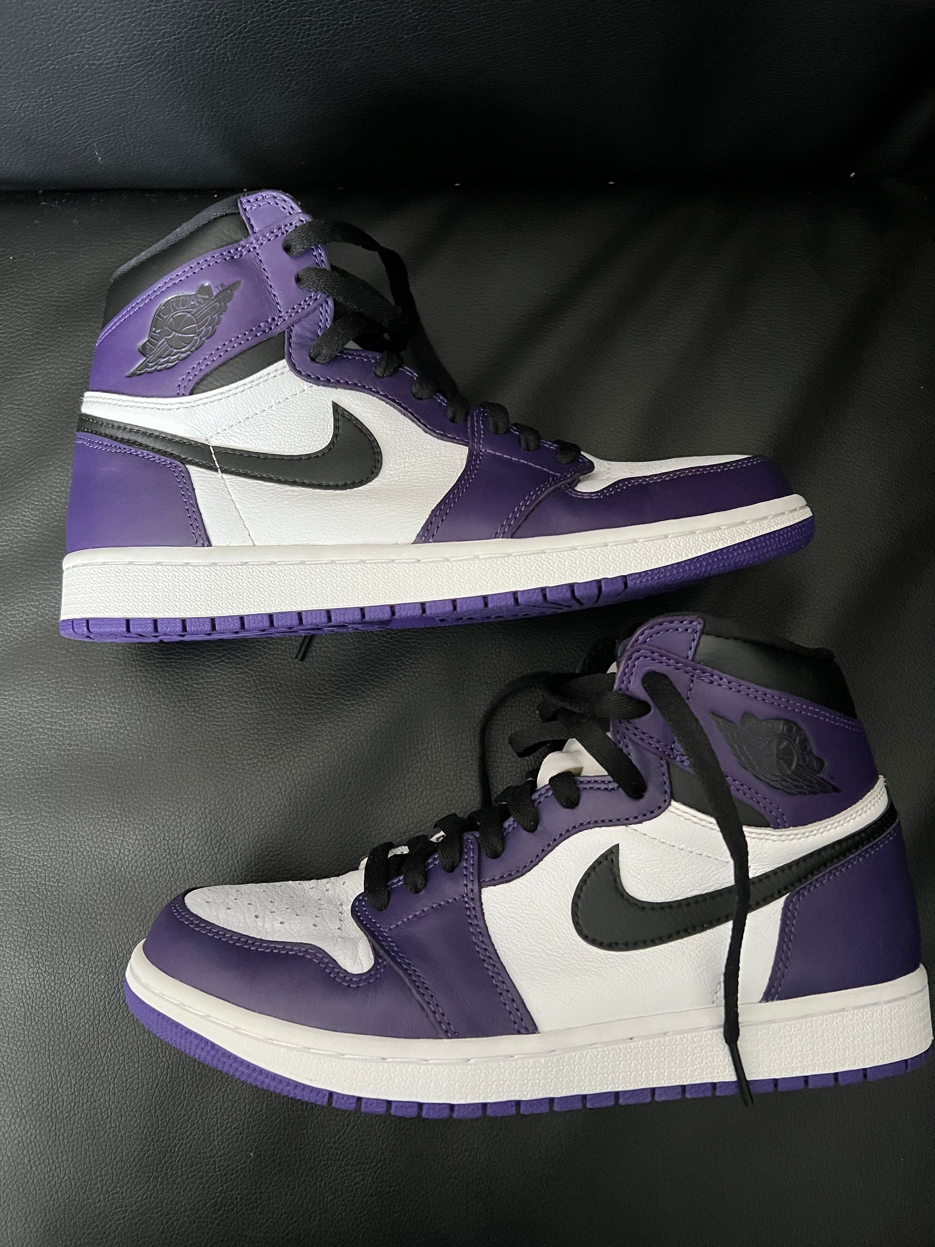 Nike Air Jordan 1 Retro High OG "Court Purple White/Black" (2020)   