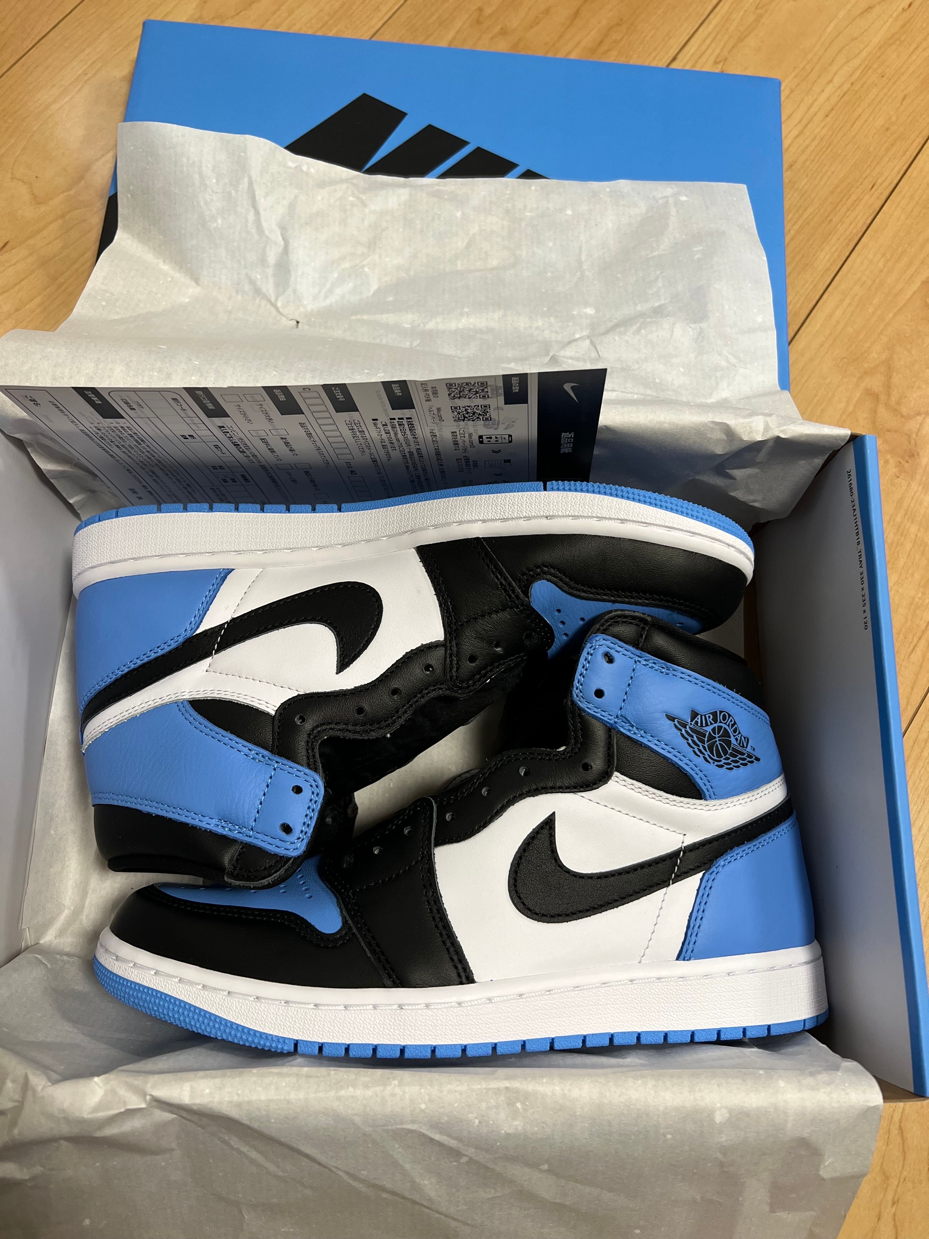 Nike Air Jordan 1 Retro High OG "University Blue/UNC Toe"