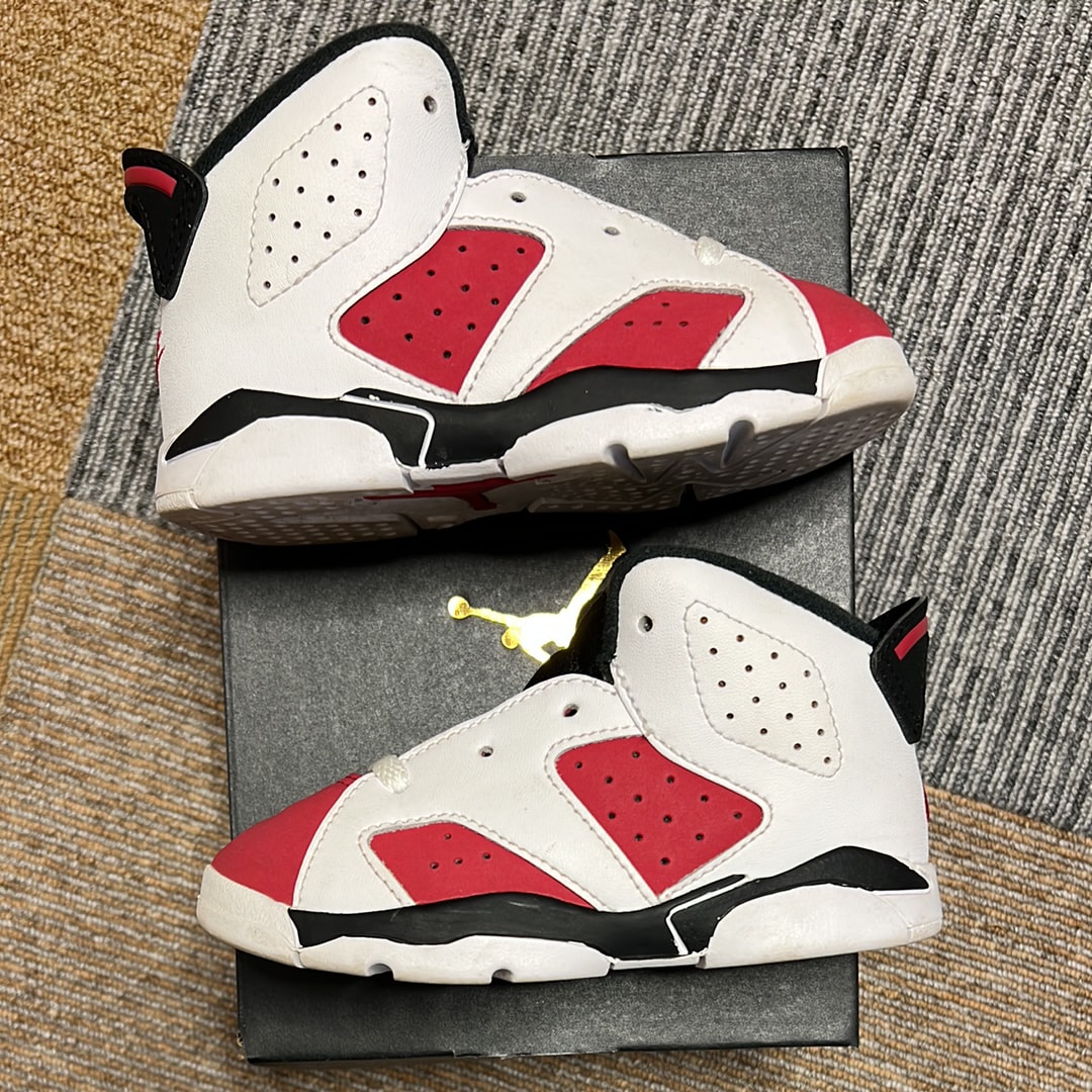 Nike TD Air Jordan 6 "Carmine" (2021)
