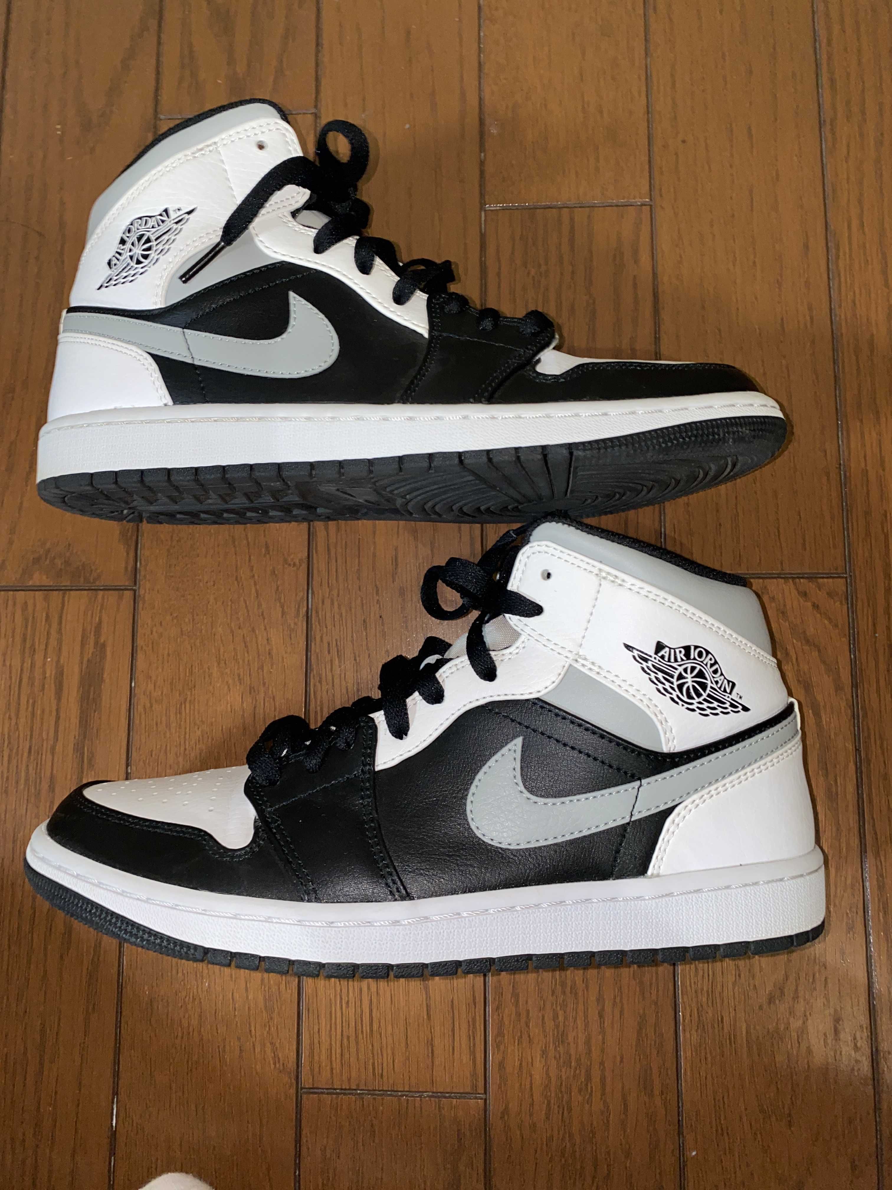 NIKE AIR JORDAN 1 MID "WHITE SHADOW"