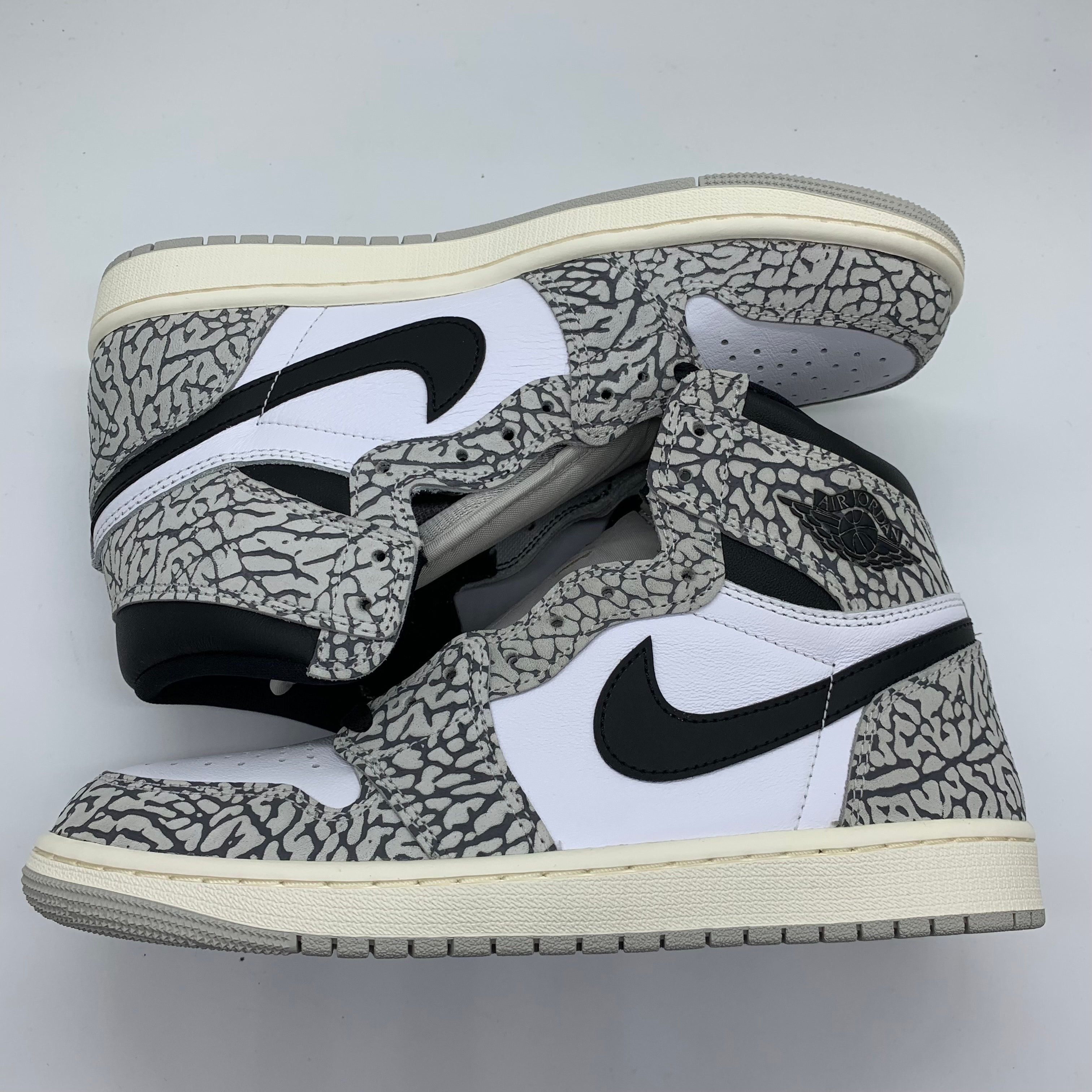 Nike Air Jordan 1 High OG "White Cement/Safari"