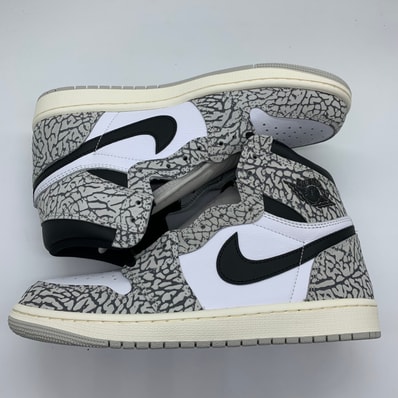 Nike Air Jordan 1 High OG "White Cement/Safari"