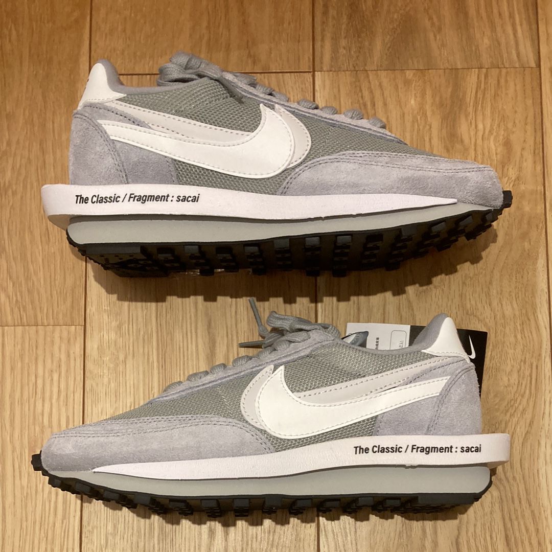 Fragment × sacai × Nike LD Waffle "Light Smoke Grey"