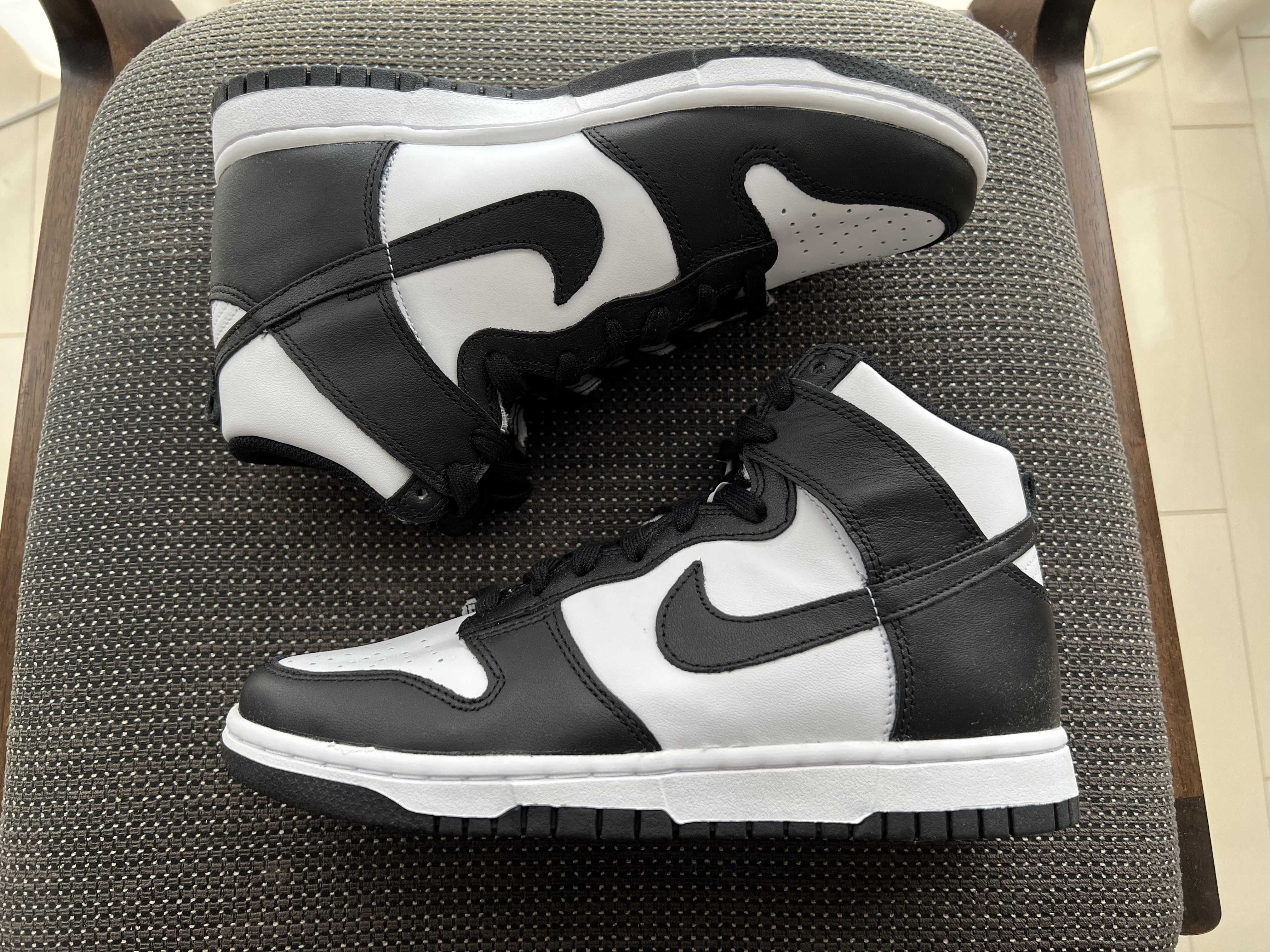 Nike Women's Dunk High "Black and White"