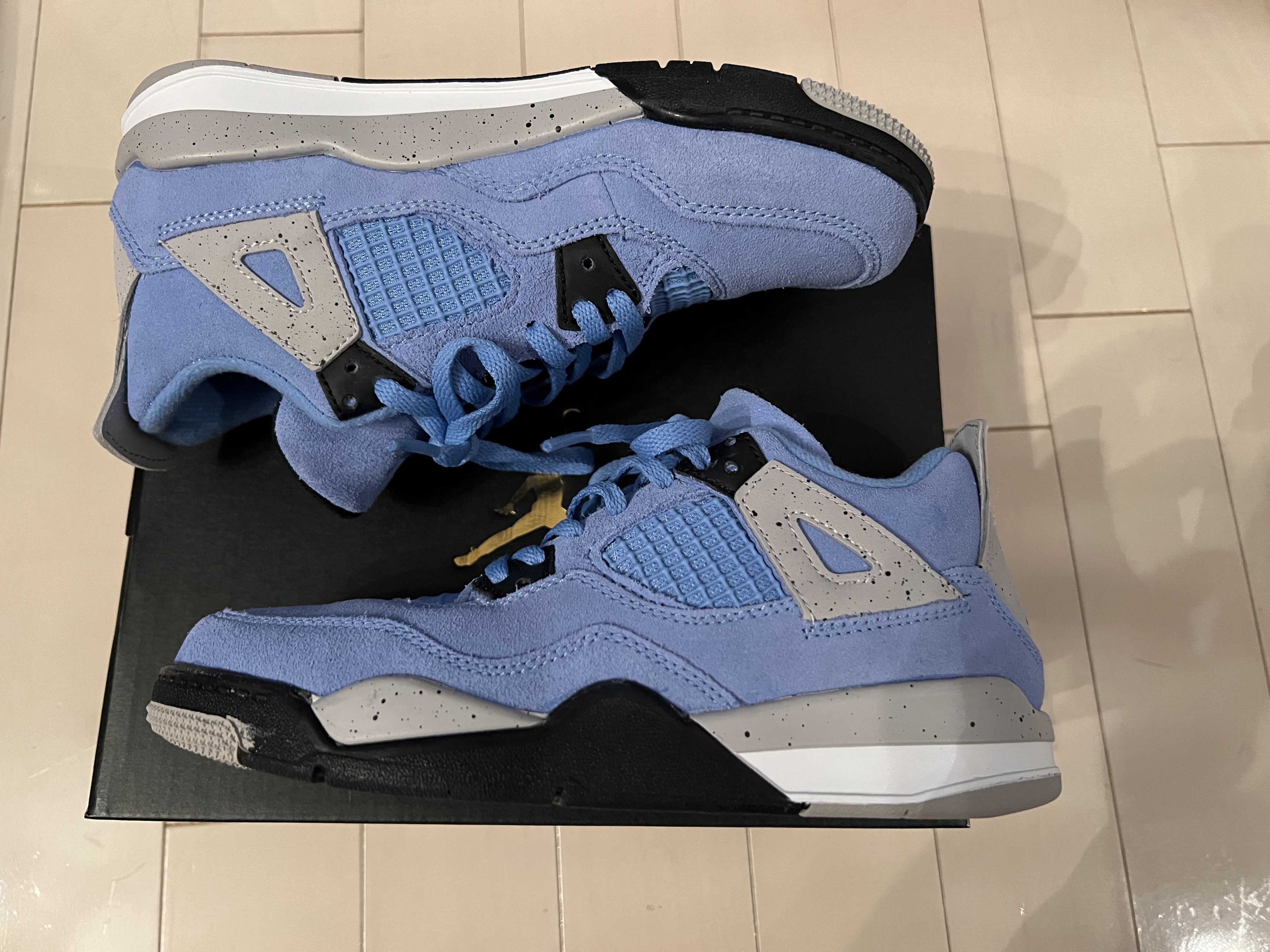 Nike PS Air Jordan 4 "University Blue" 