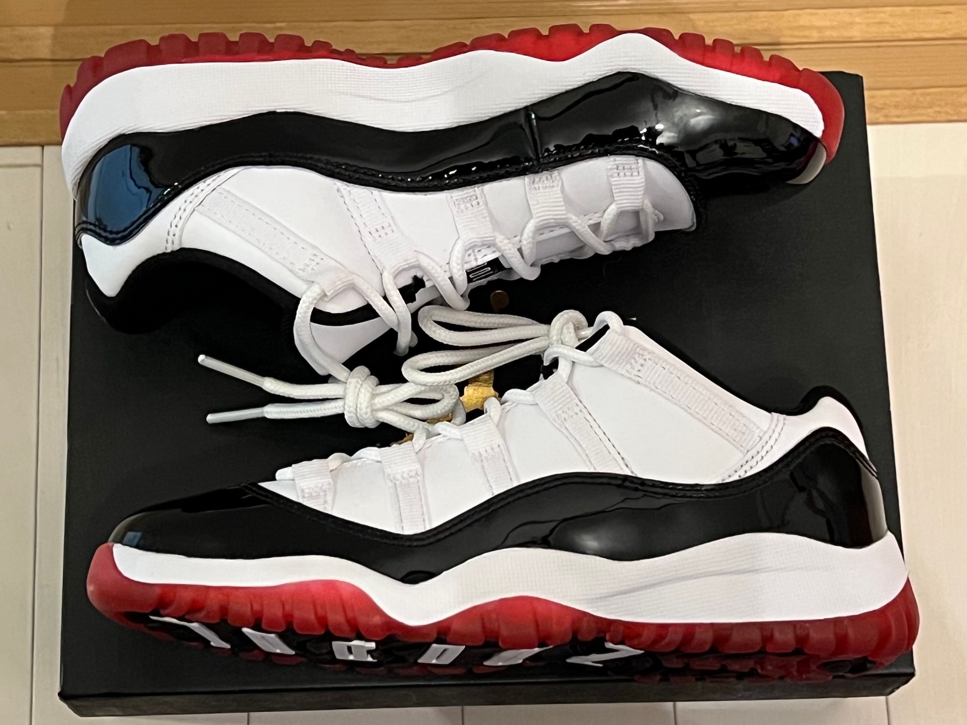 Nike PS Air Jordan 11 Low "Gym Red"