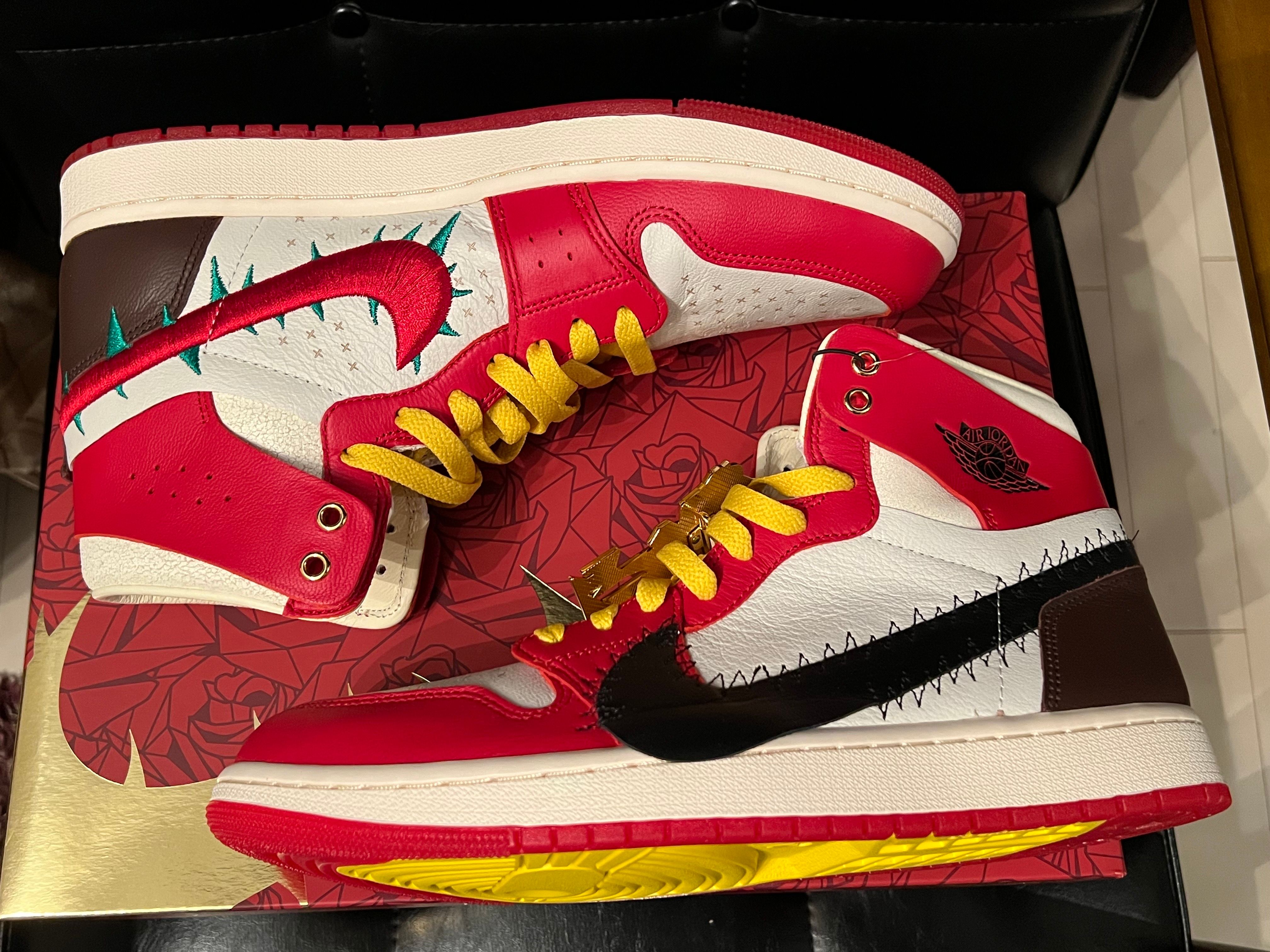 Teyana Taylor × Nike Women's Air Jordan 1 High Zoom CMFT 2 "Gym Red"