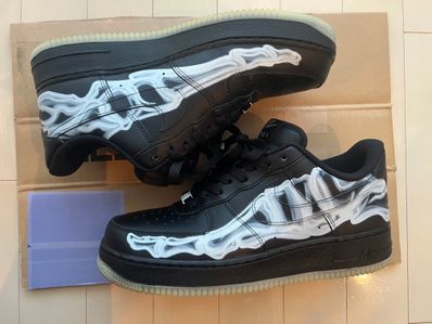 Nike Air Force 1 Low "Black Skeleton"