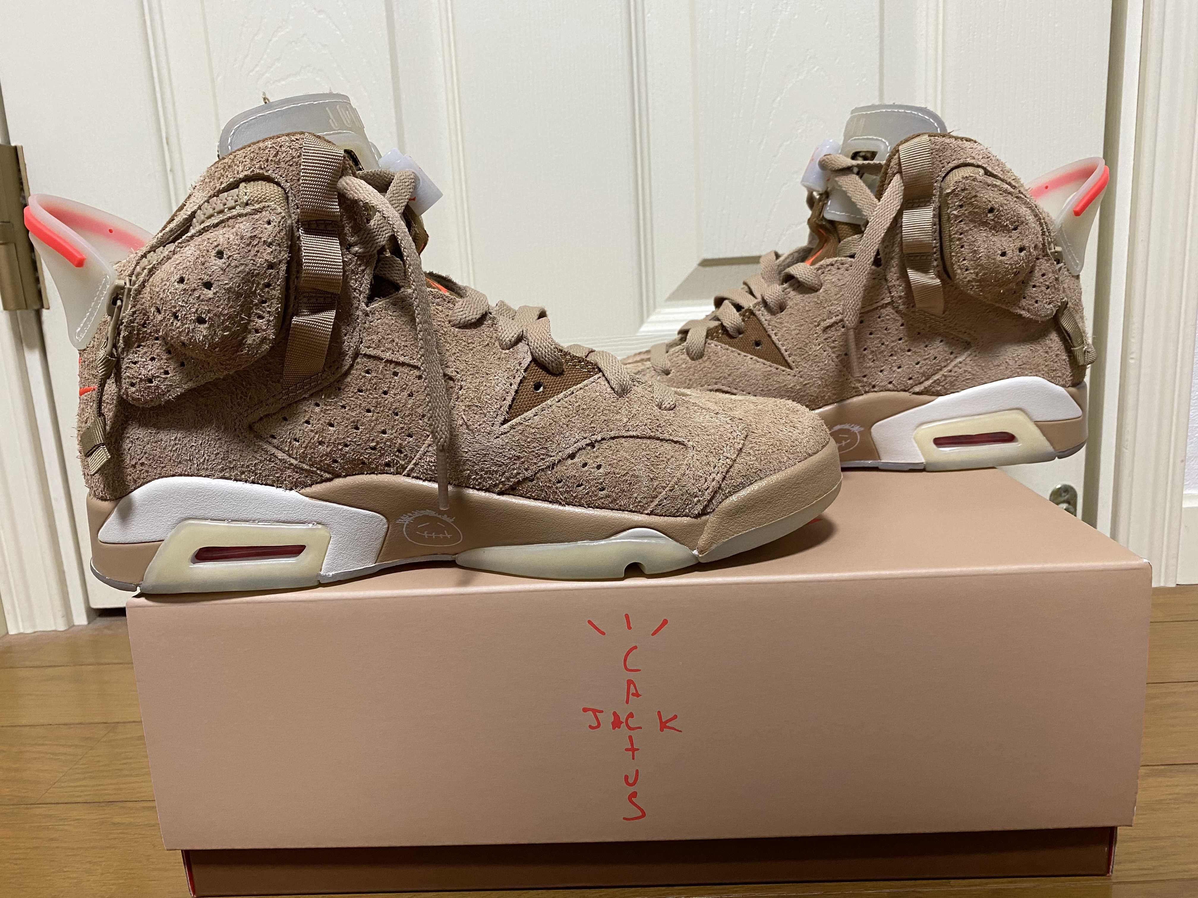 Travis Scott × Nike Air Jordan 6 "British Khaki"