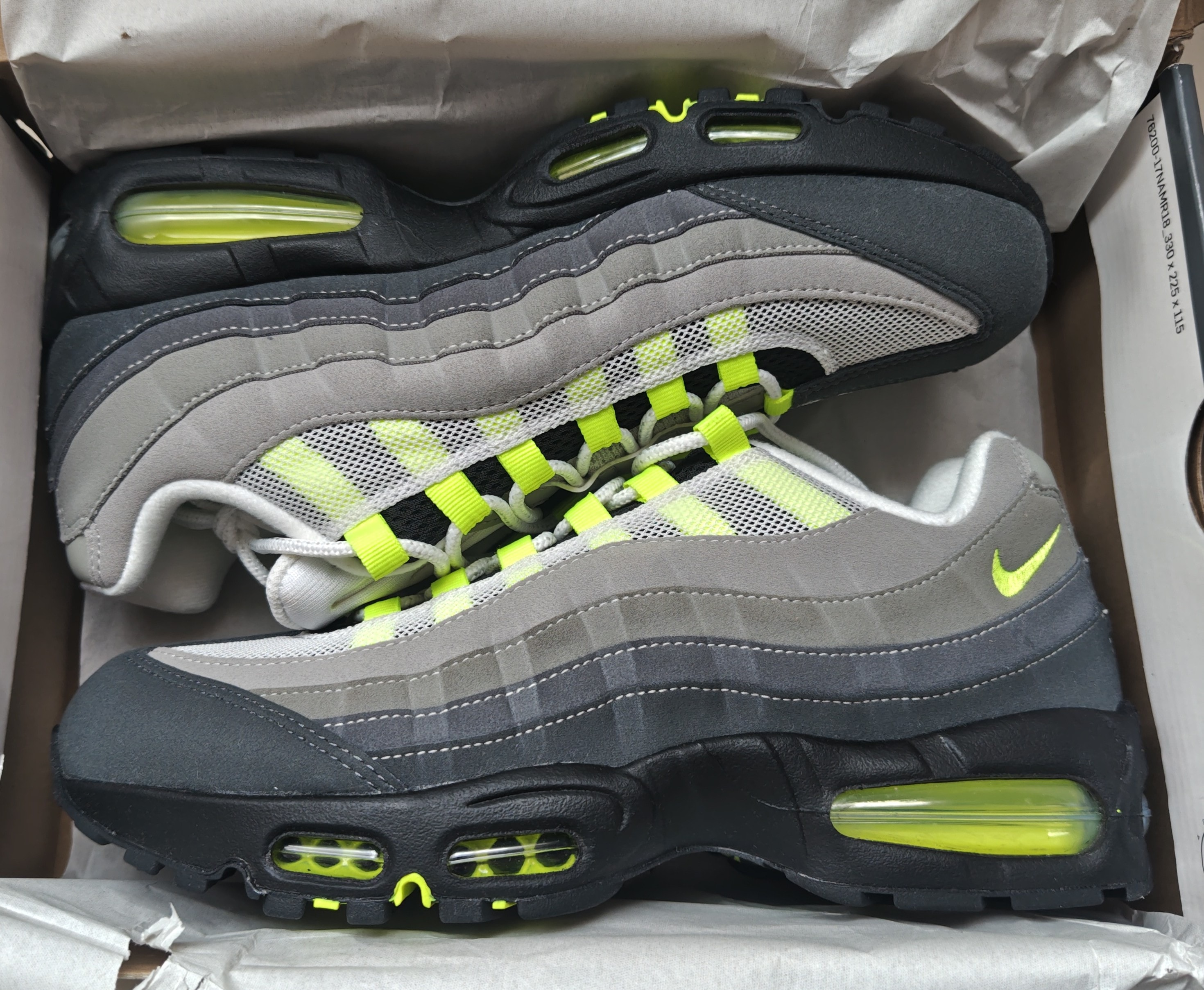 Nike Air Max 95 OG Big Bubble "Neon Yellow" (2025/2026)