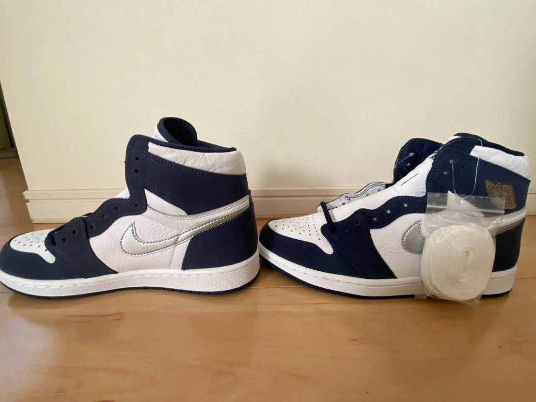 Nike Air Jordan 1 Retro High OG CO.JP "Midnight Navy"(2020)(ブリーフケース付き)