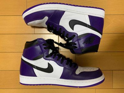 Nike Air Jordan 1 Retro High OG "Court Purple White/Black" (2020)