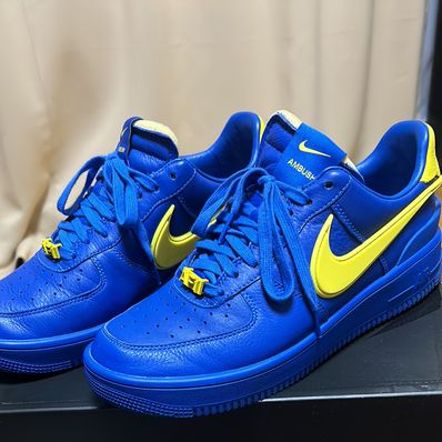 AMBUSH × Nike Air Force 1 Low "Game Royal and Vivid Sulfur"