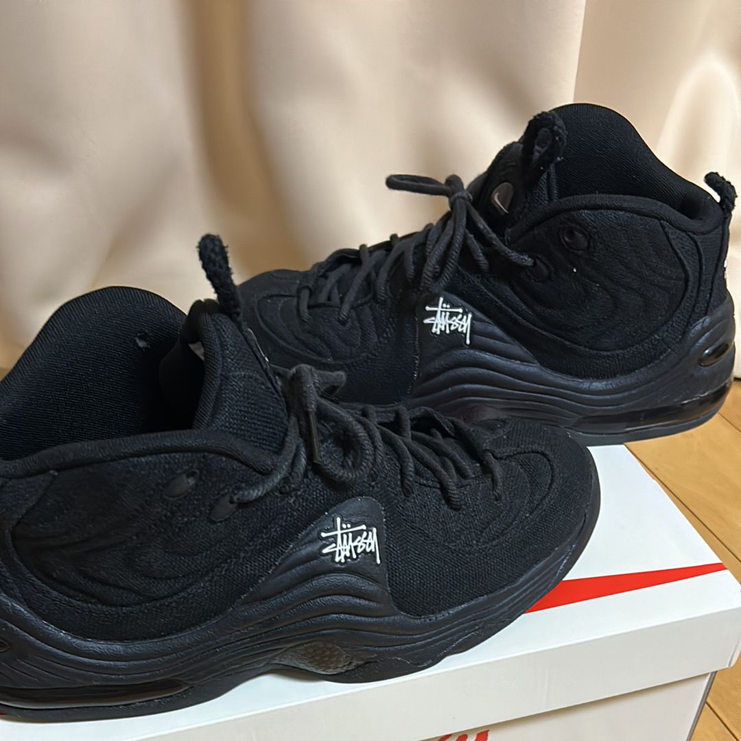 Stussy × Nike Air Penny 2 "Black"