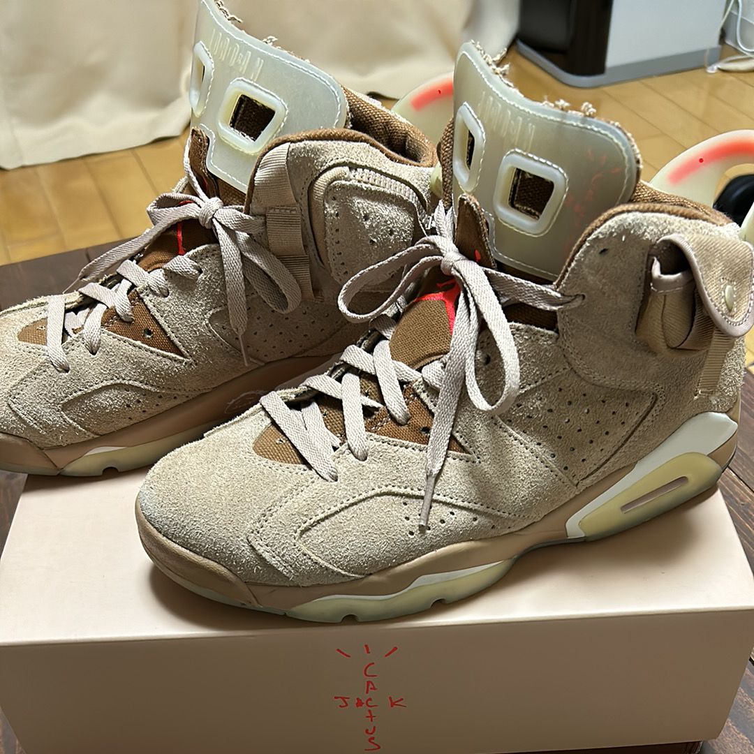 Travis Scott × Nike Air Jordan 6 "British Khaki"