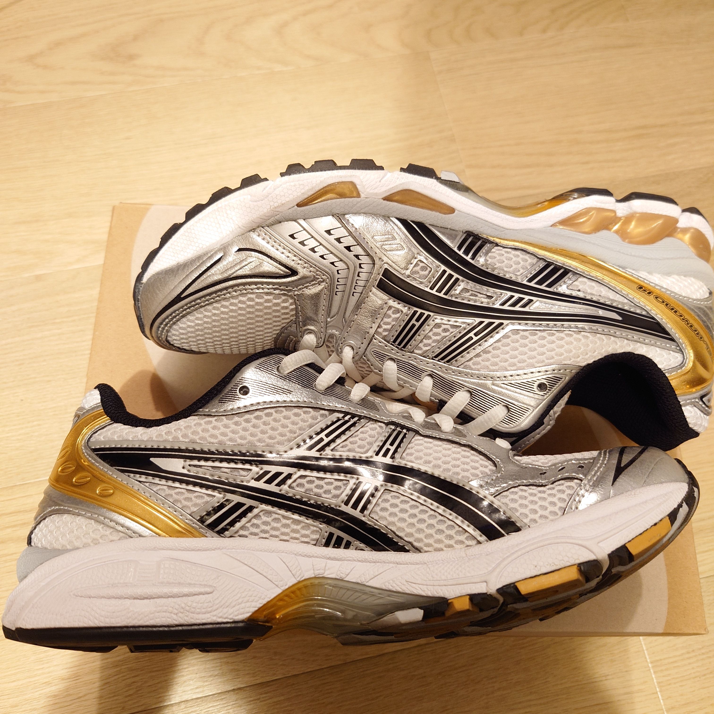 Asics Gel-Kayano 14 "White/Pure Gold"