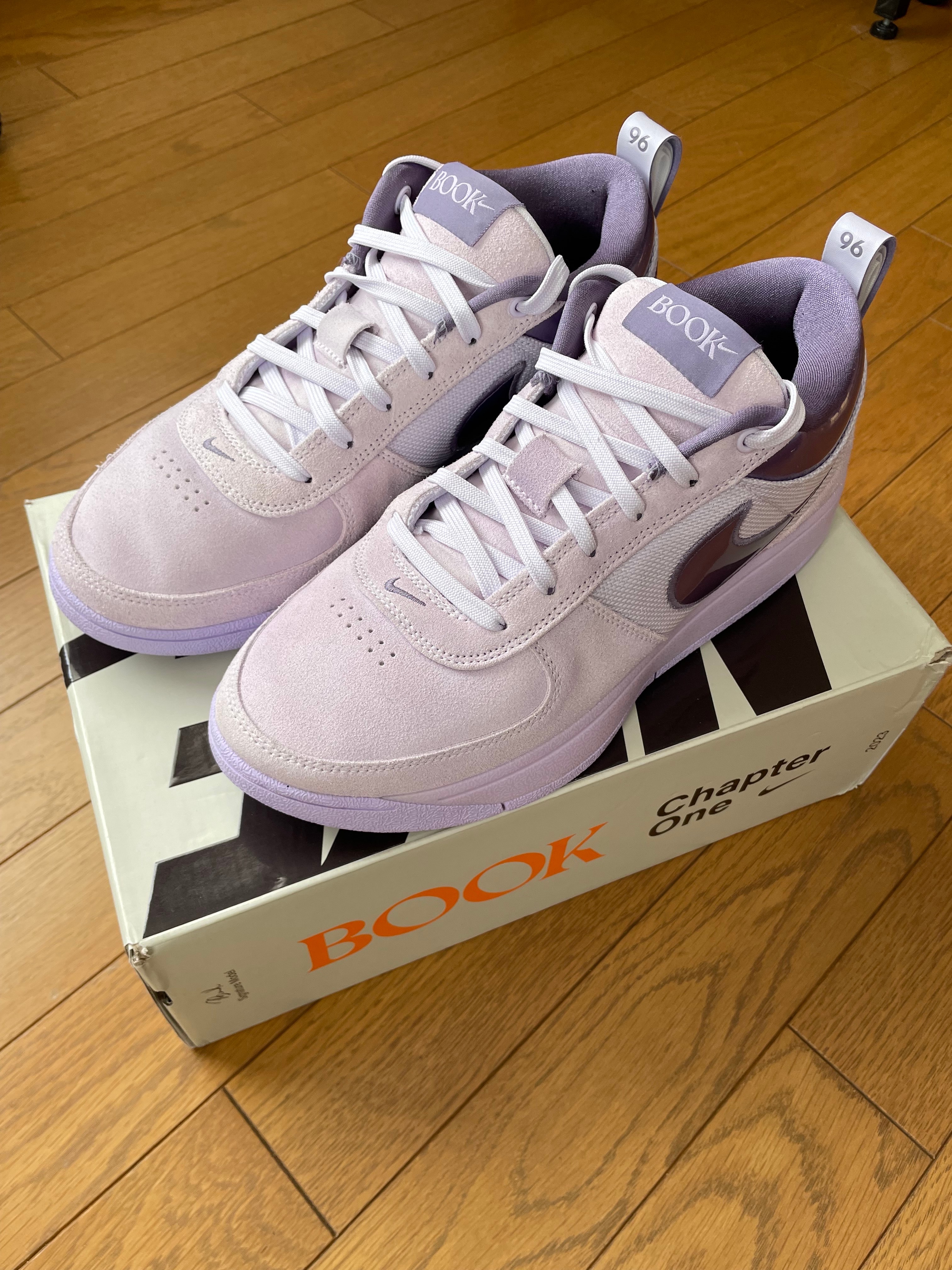 ナイキ ブック1 "ベアリーグレープ" (FJ4250-500/FJ4249-500)