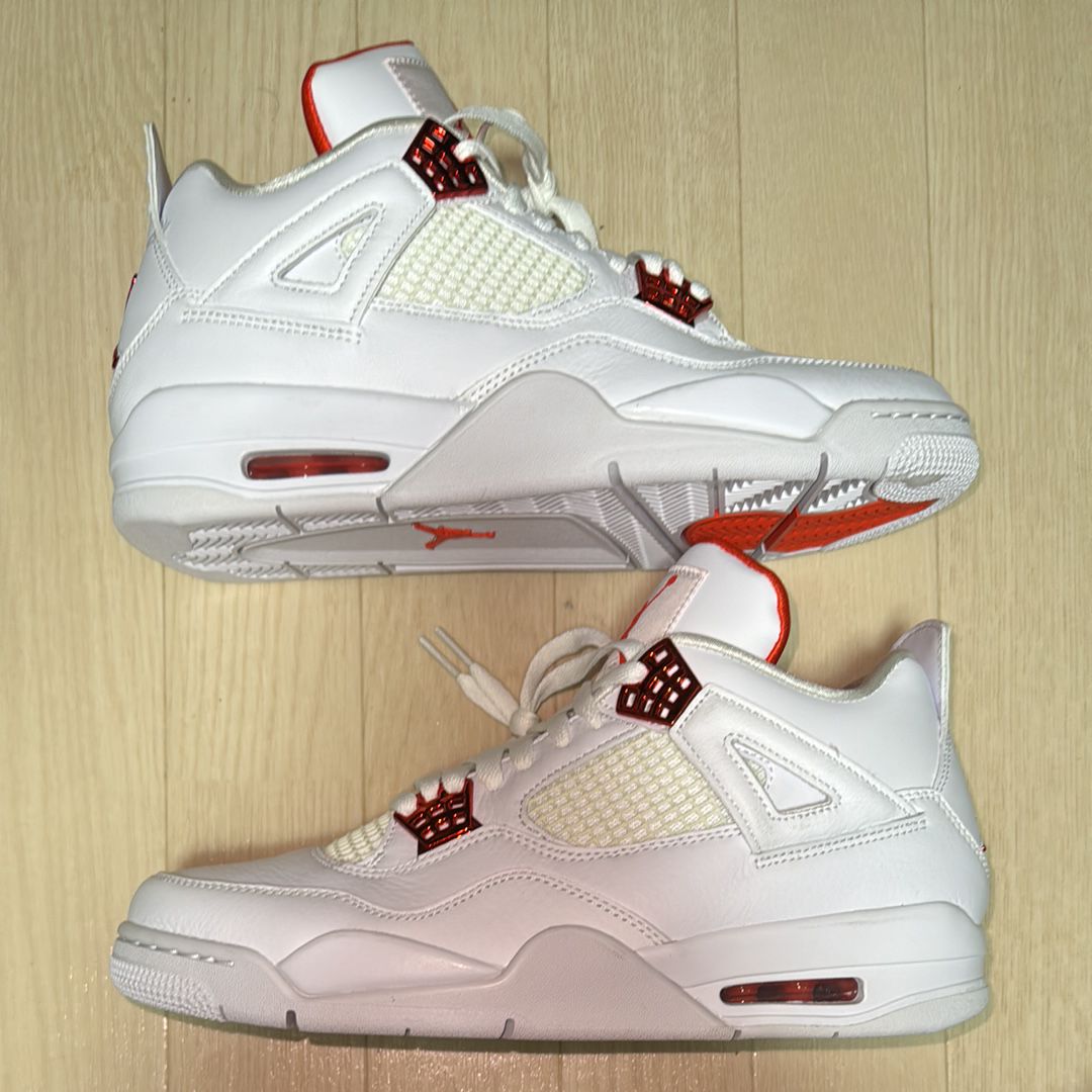Nike Air Jordan 4 Retro "White/Team Orange"