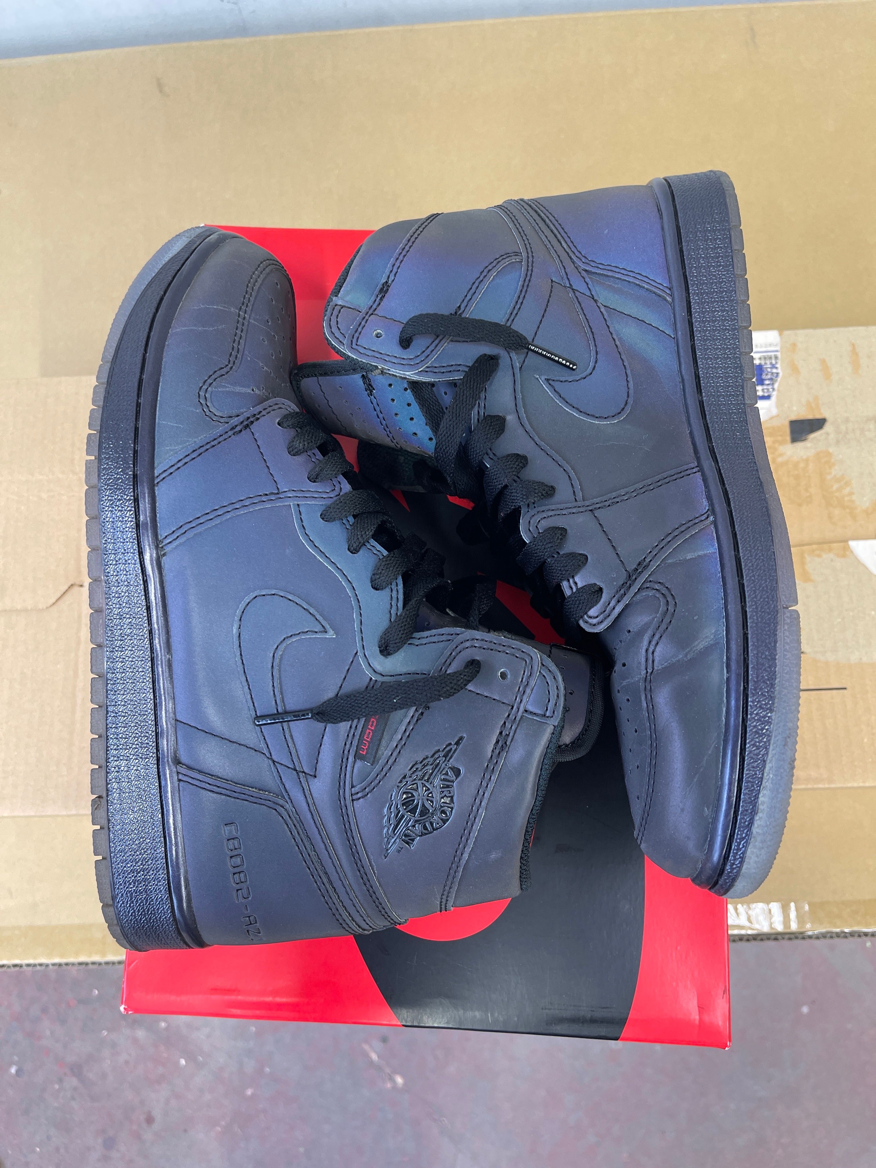 Nike Air Jordan 1 High Zoom Fearless "Multi Color/Varsity Red/Black"