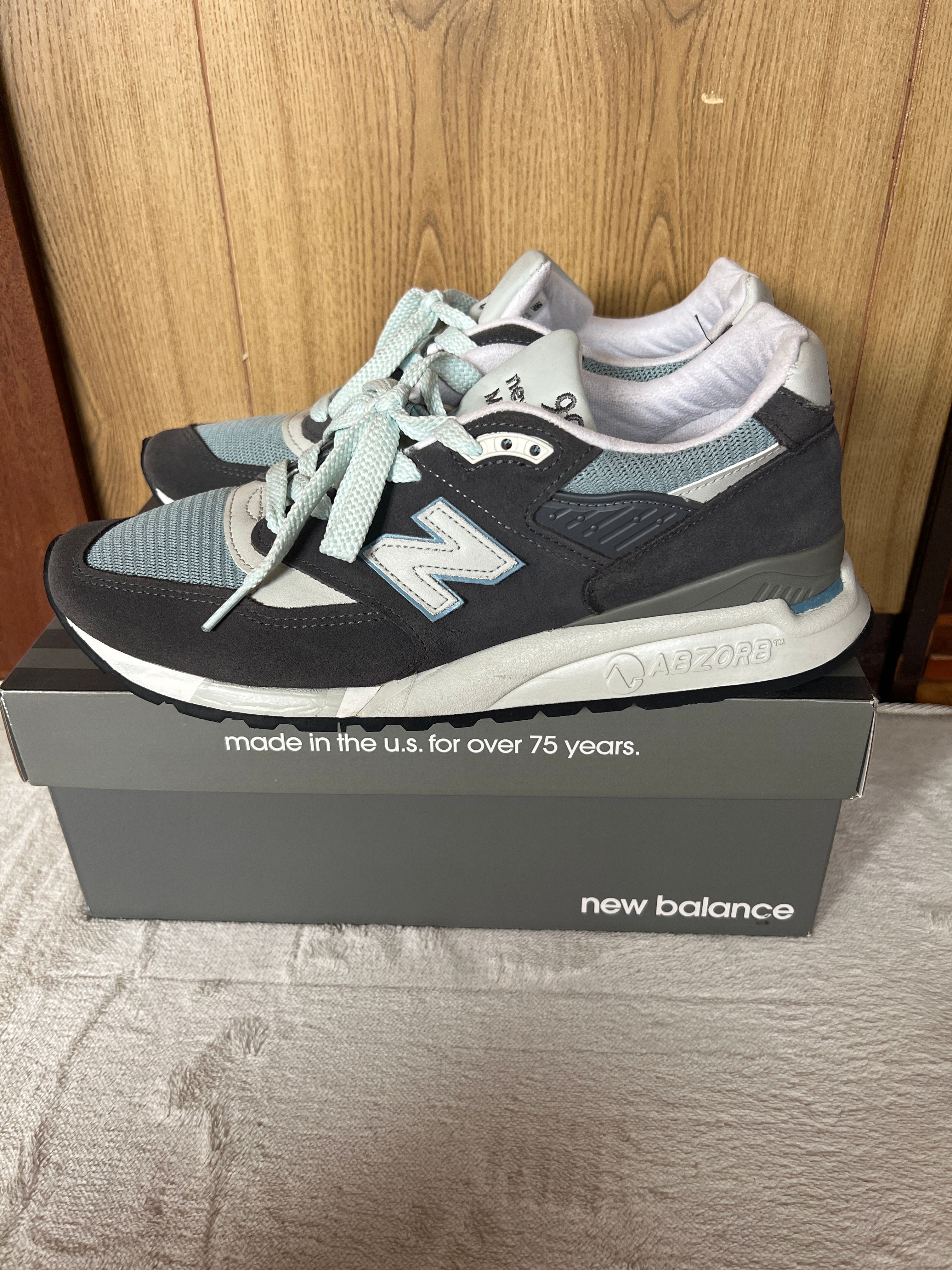 KITH × New Balance 998 "Steel Blue"