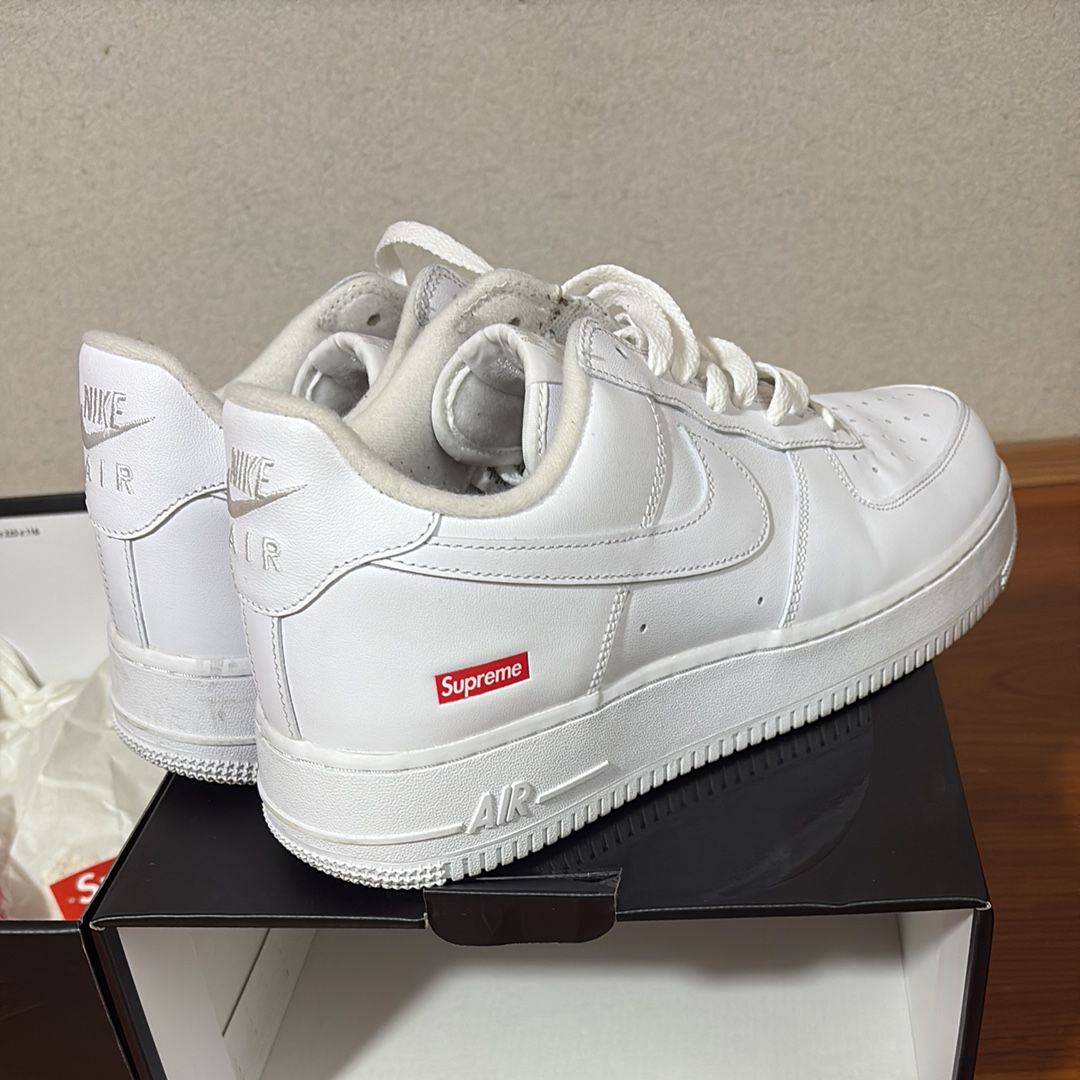Supreme × Nike Air Force 1 Low "White"