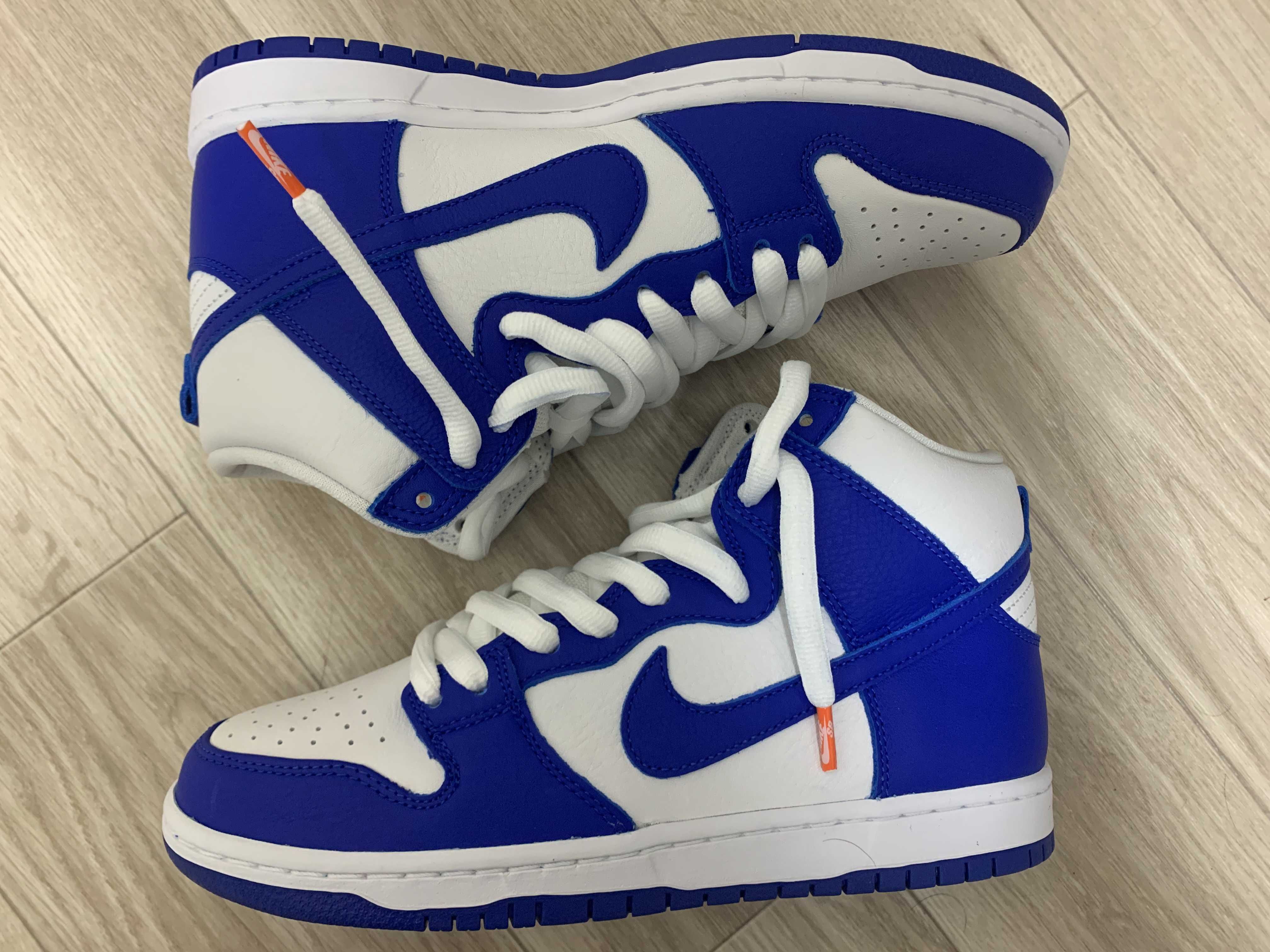 Nike SB Dunk High Orange Label "Kentucky" 