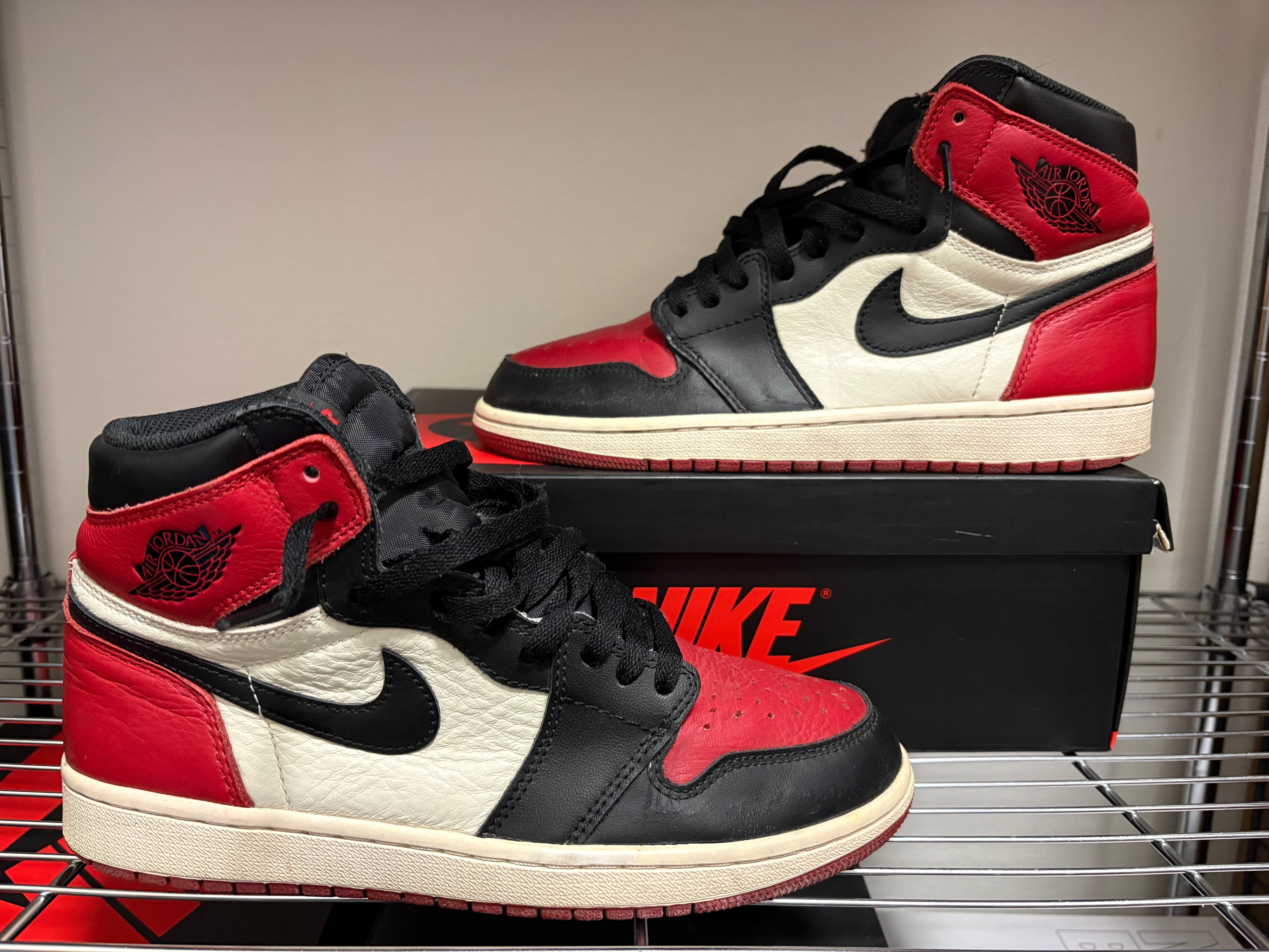 Nike Air Jordan 1 Retro High OG "Bred Toe"