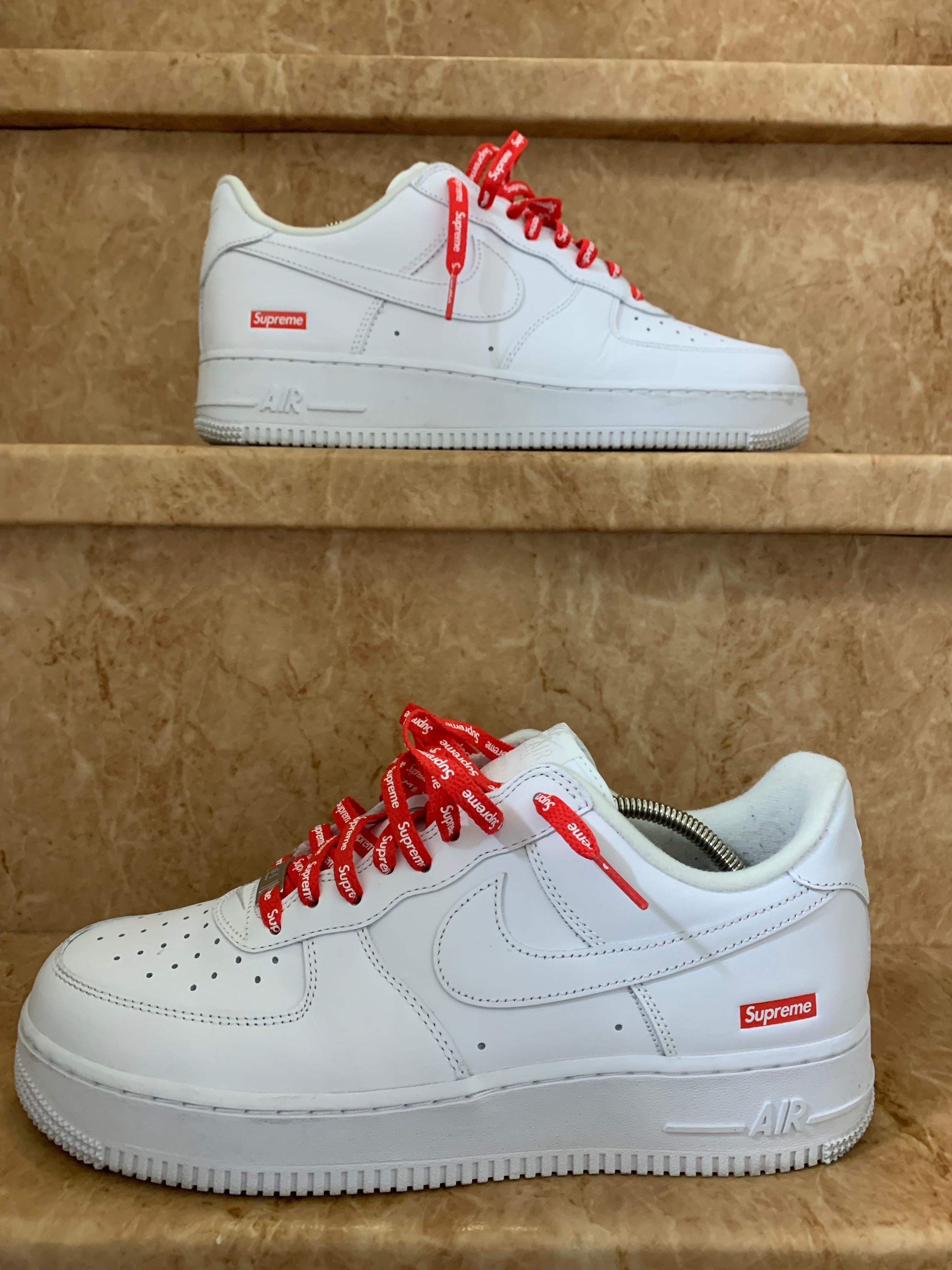 Supreme × Nike Air Force 1 Low "White"