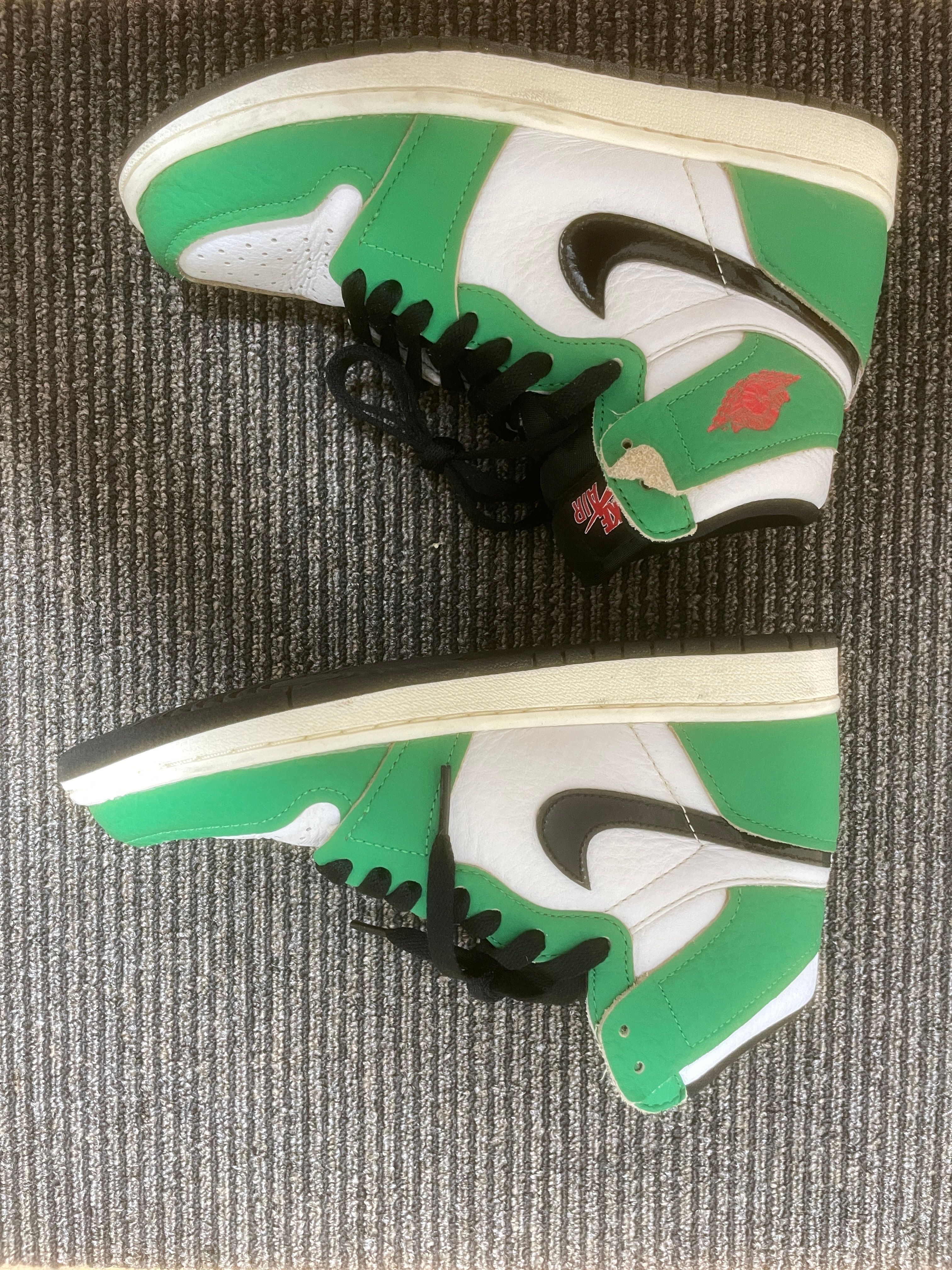 Nike Women's Air Jordan 1 High OG "Lucky Green/White-Sail-Black"