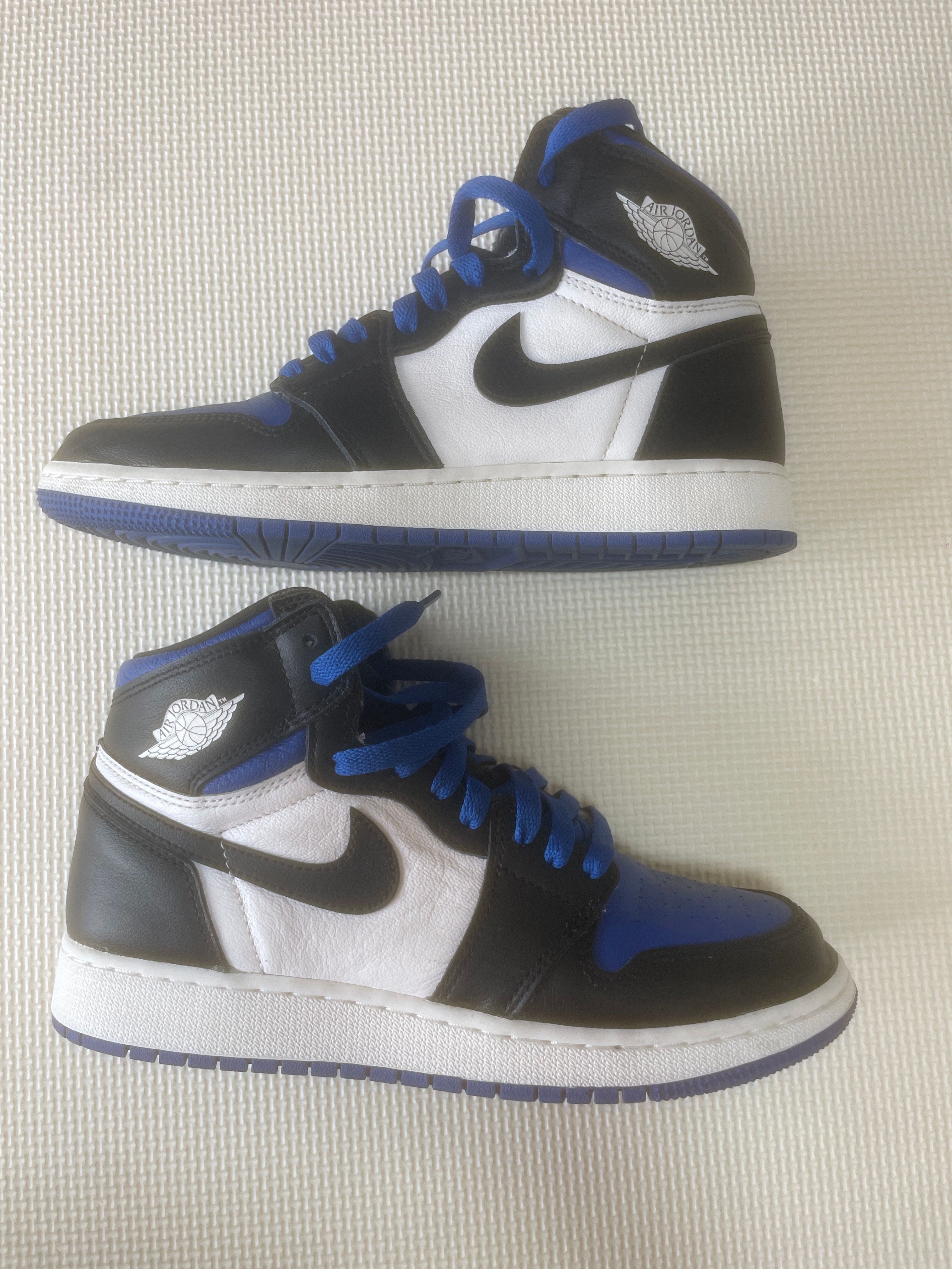Nike GS Air Jordan 1 High "Royal Toe" (2020)