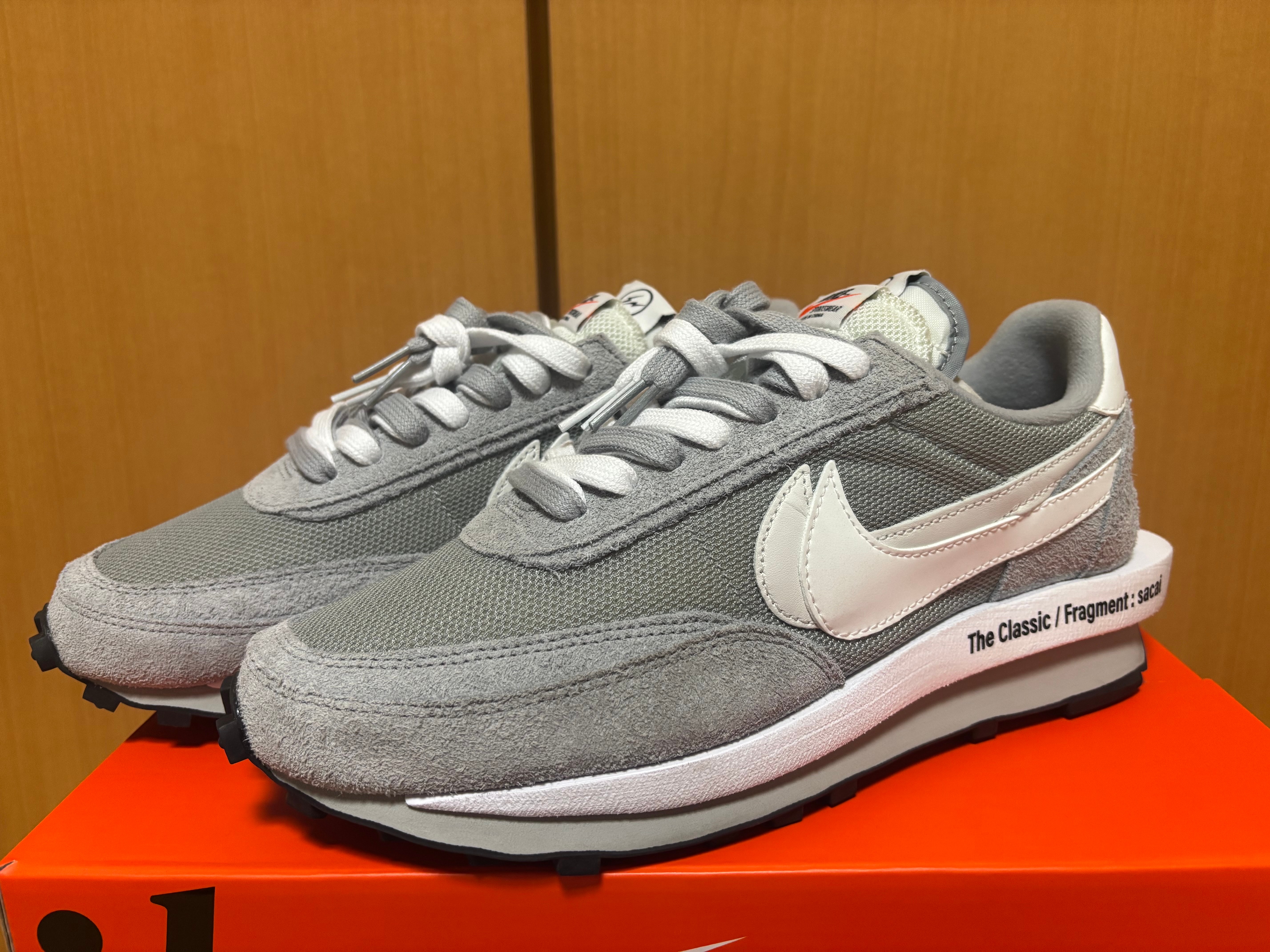 Fragment × sacai × Nike LD Waffle "Light Smoke Grey"