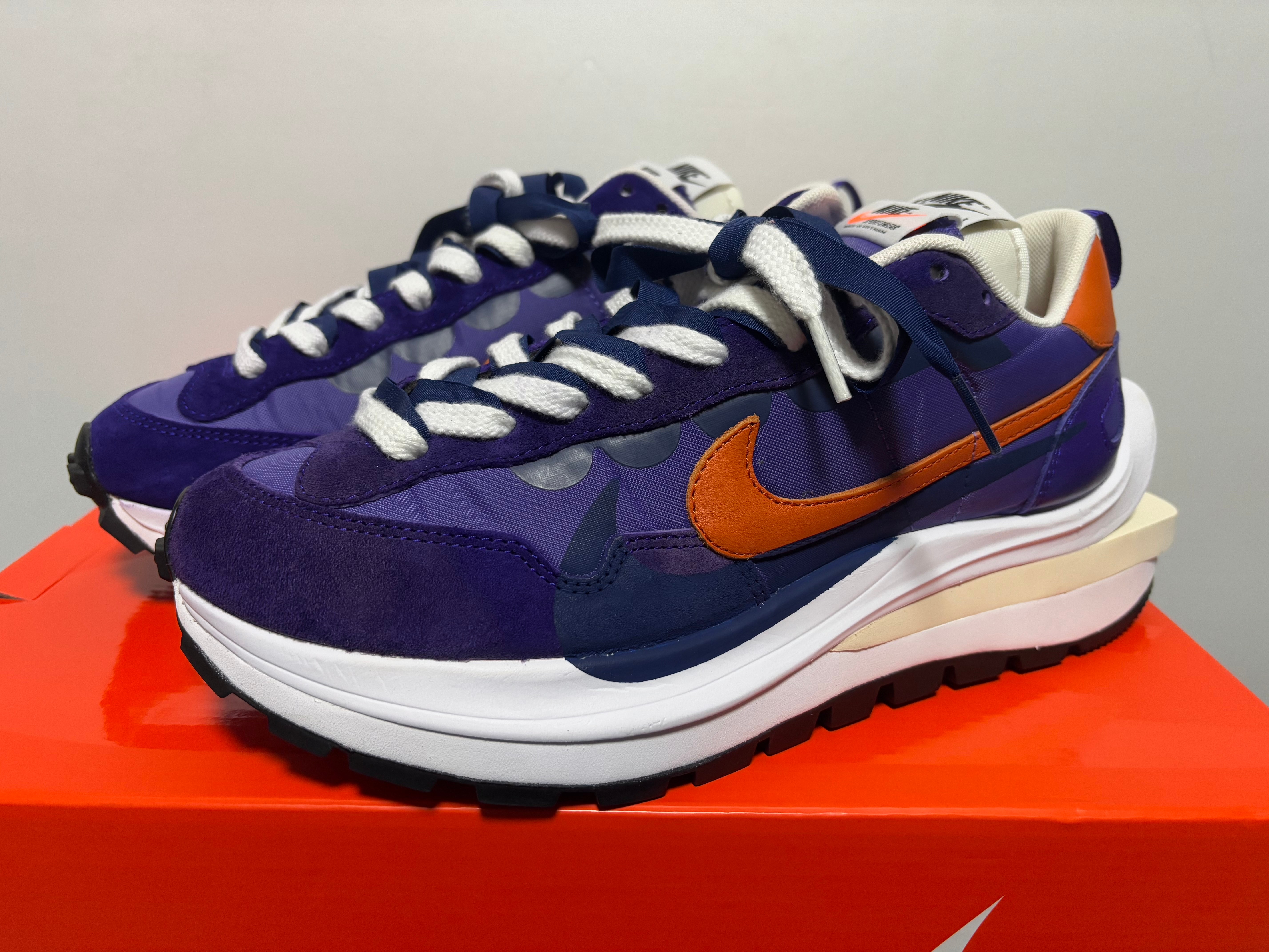 sacai × Nike Vapor Waffle "Dark Iris"