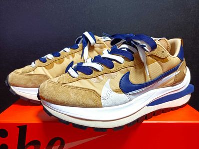 Sacai × Nike Vapor Waffle "Sesame And Blue Void"