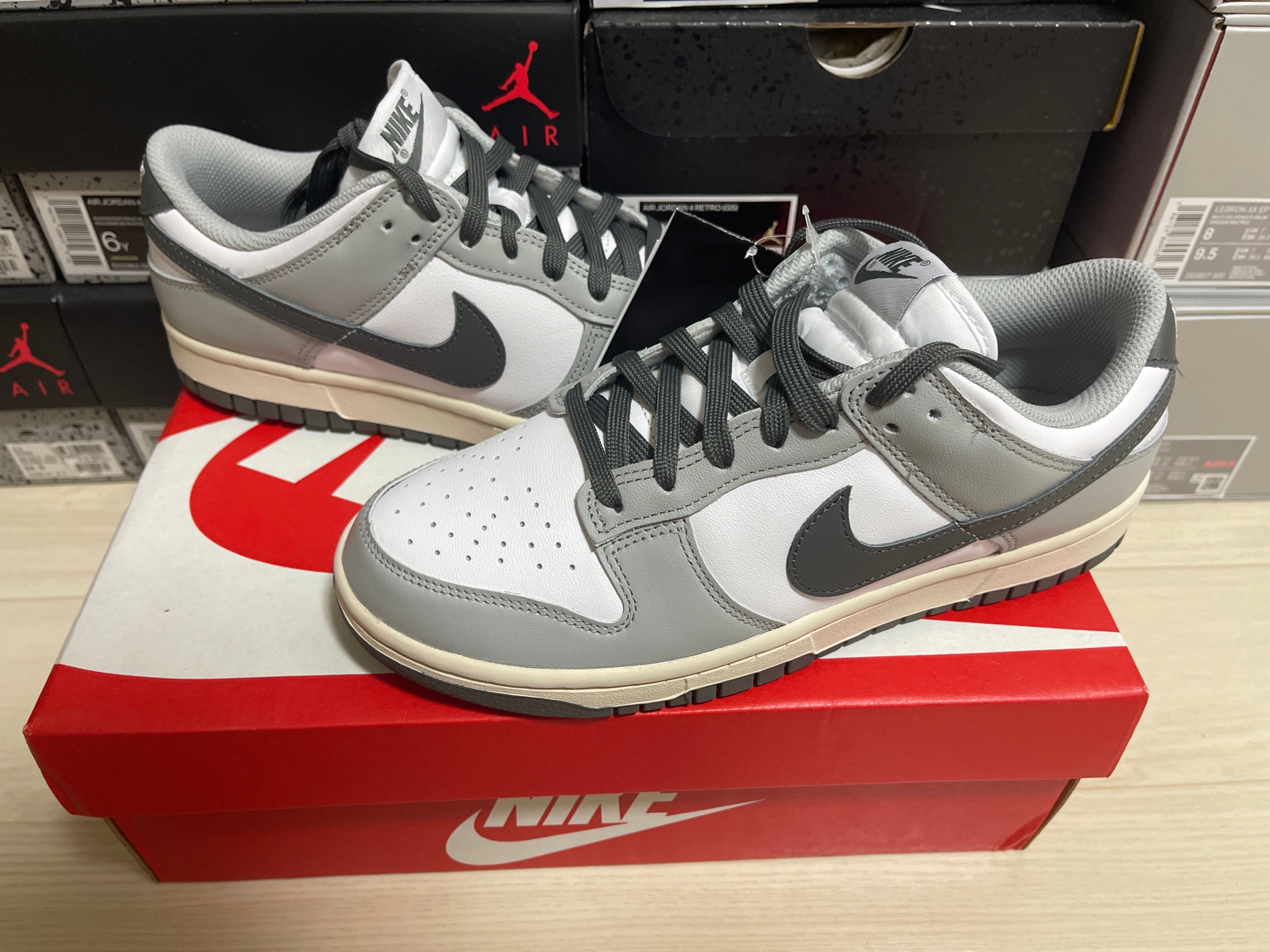 Nike Women's Dunk Low "White Light Smoke Grey"