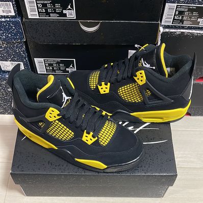 Nike GS Air Jordan 4 Retro "Thunder"(2023)