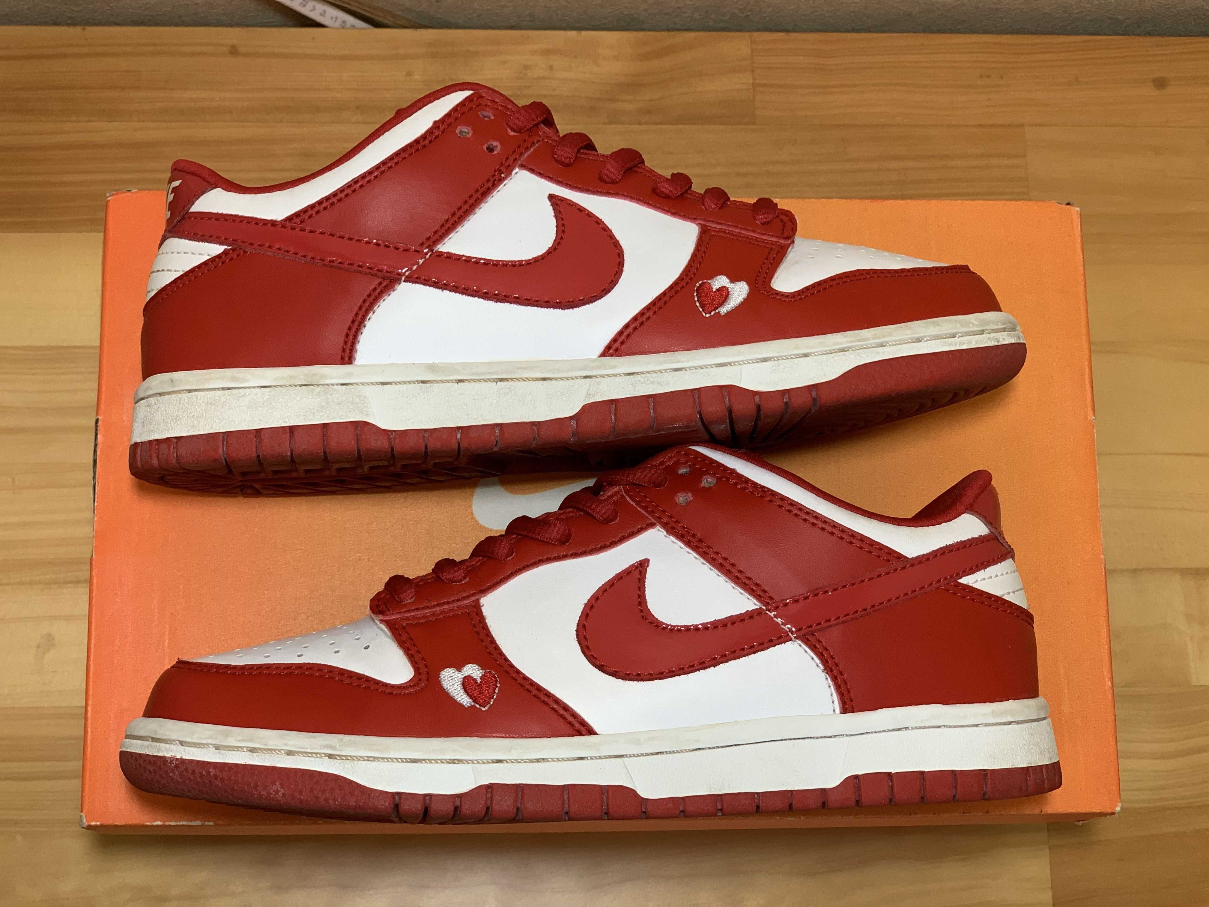 Nike Dunk Low SP "White and University Red"