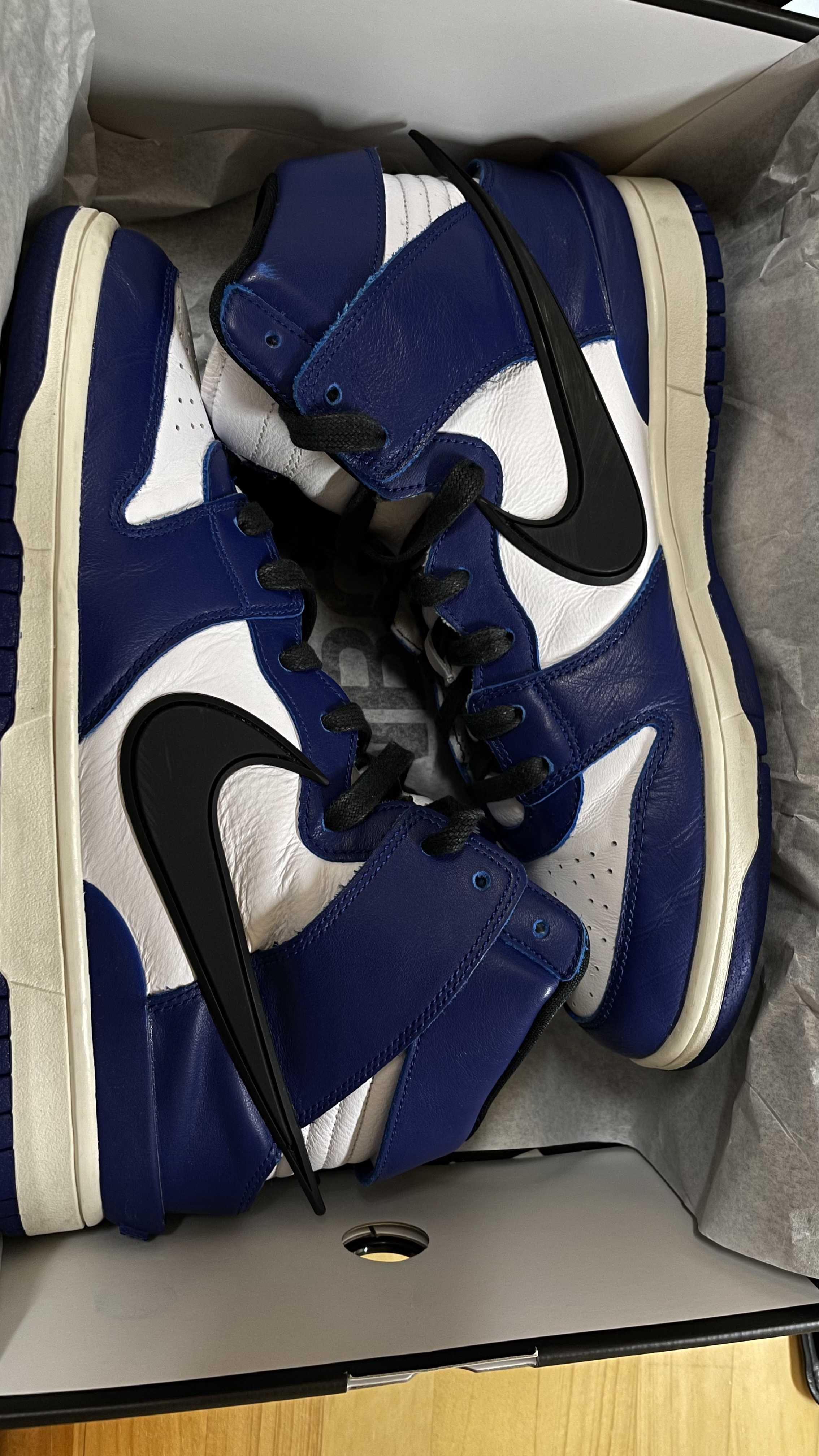 AMBUSH × NIKE DUNK HIGH "DEEP ROYAL"