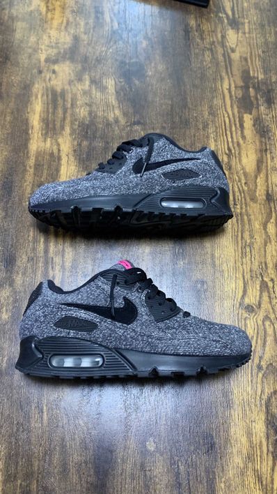 LOOPWHEELER × Nike Air Max 90 "Grey/Black"