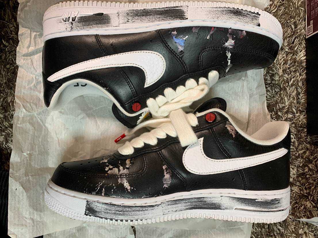 PEACEMINUSONE × Nike Air Force 1 Low Para Noise "Black" / G-DRAGON