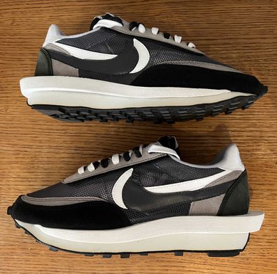 sacai × Nike LD Waffle "Black"