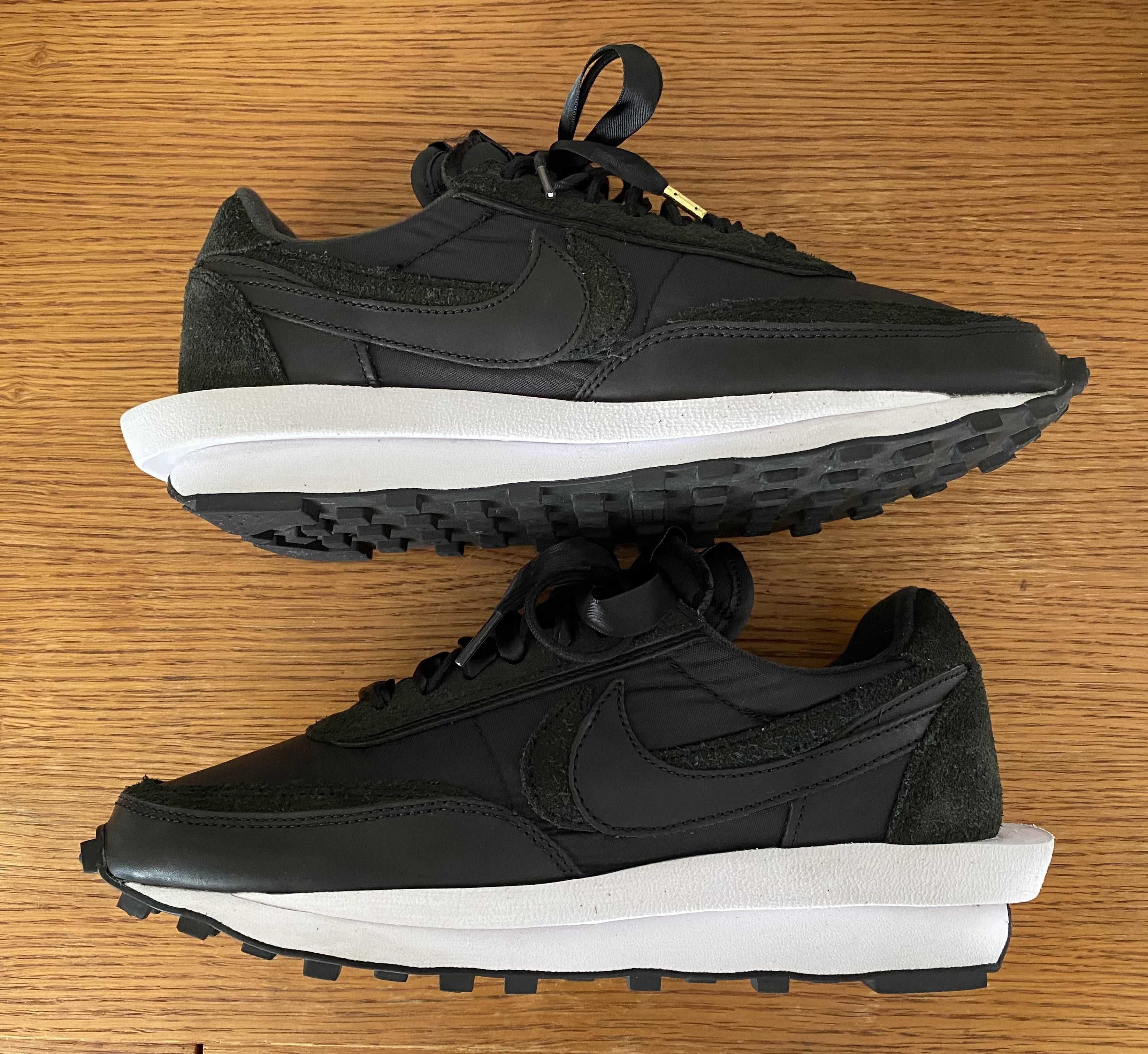 sacai × Nike LDV Waffle "Triple Black"