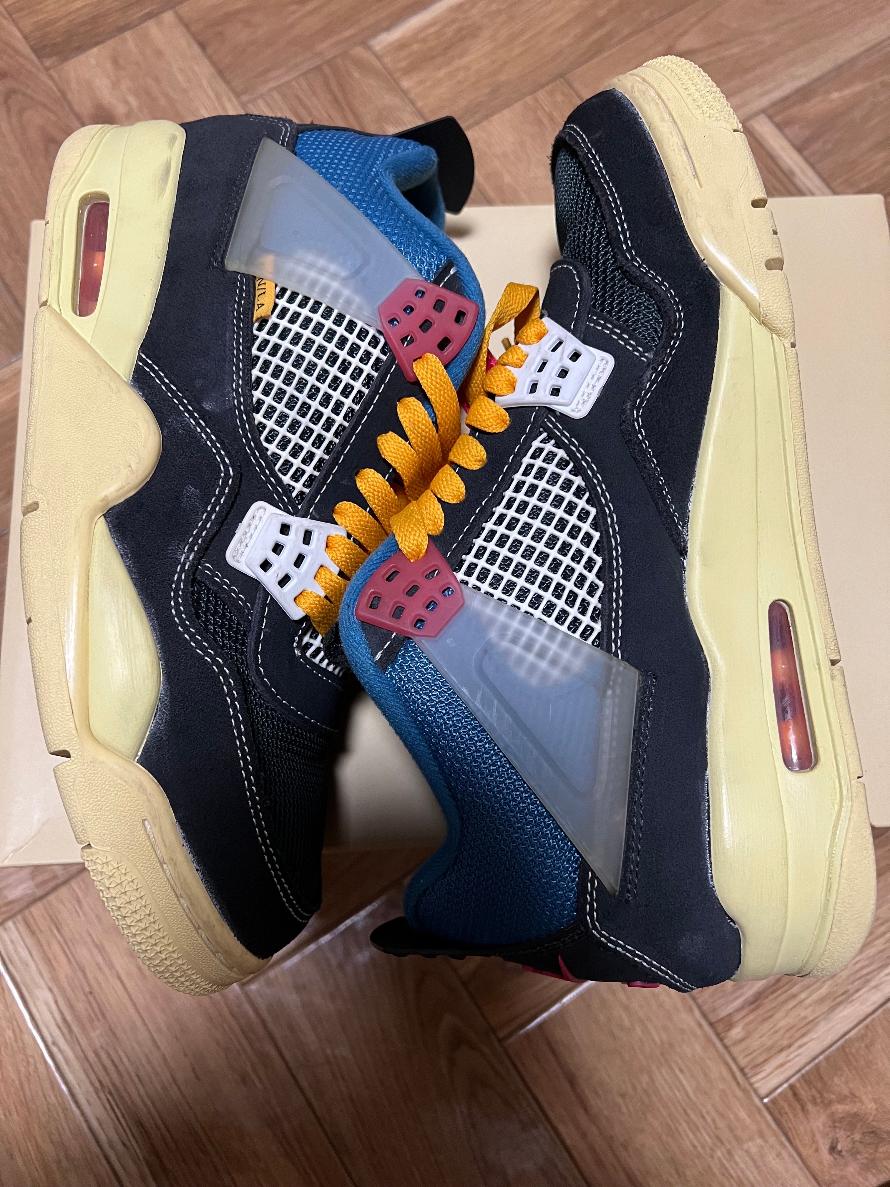 UNION × NIKE AIR JORDAN 4 "OFF NOIR"