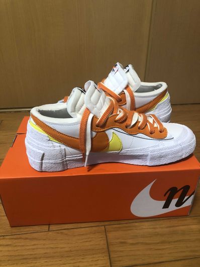 SACAI × NIKE BLAZER LOW "MAGMA ORANGE"