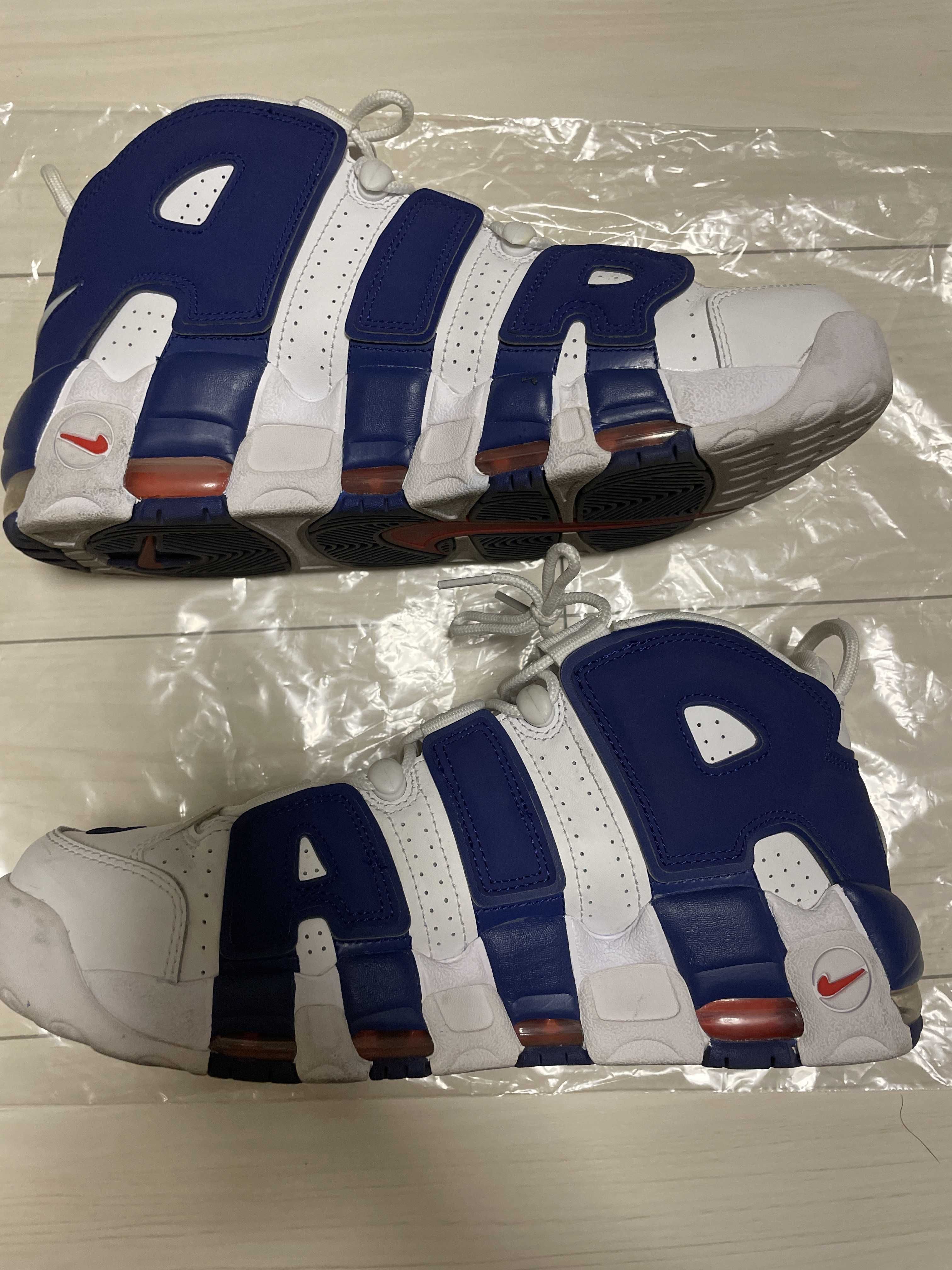 NIKE AIR MORE UPTEMPO 96 "WHITE/DEEP ROYAL BLUE"