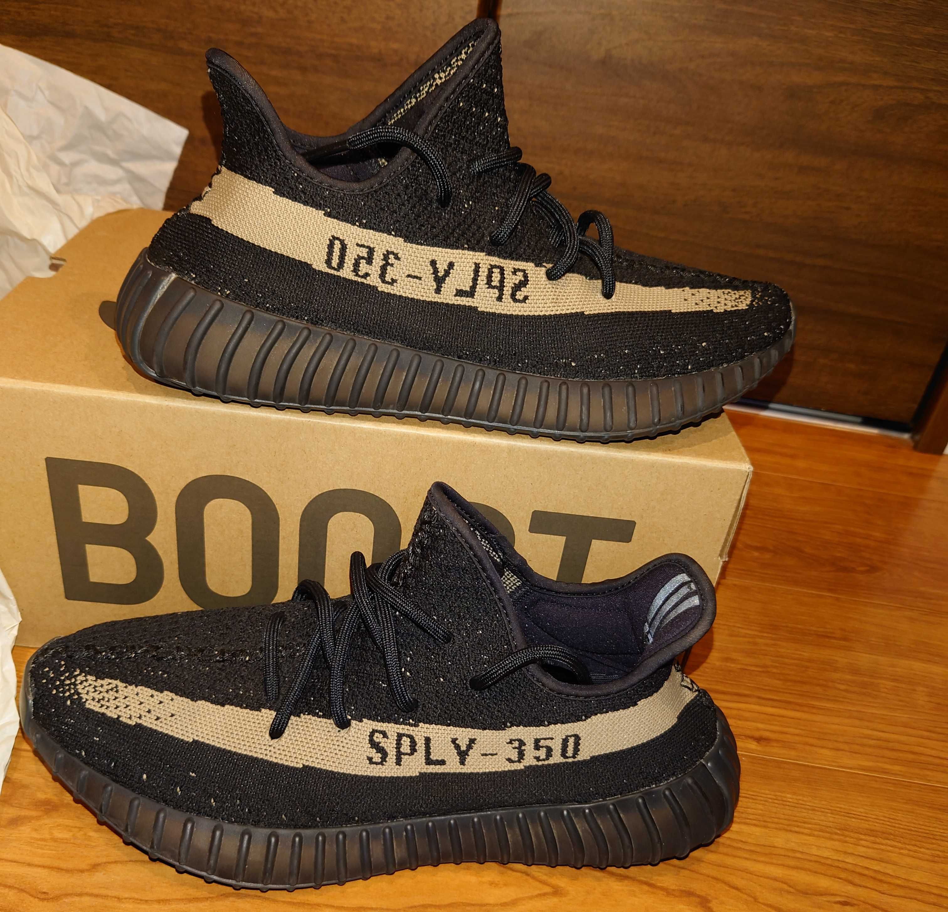adidas YEEZY Boost 350 V2 "Core Black Green"